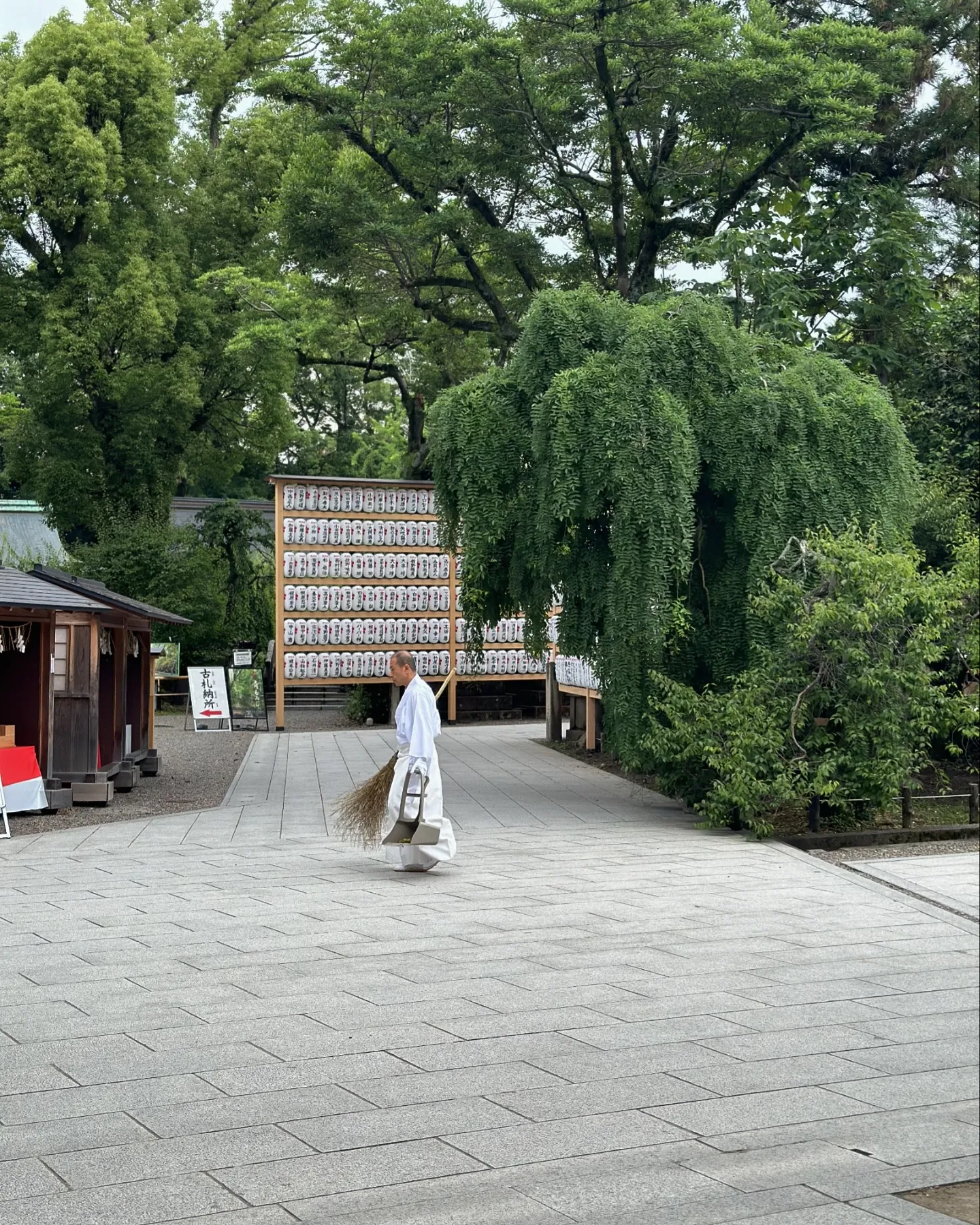 【京都 北野天満宮 天神市 骨董市 アンティーク 茶道具 雑...