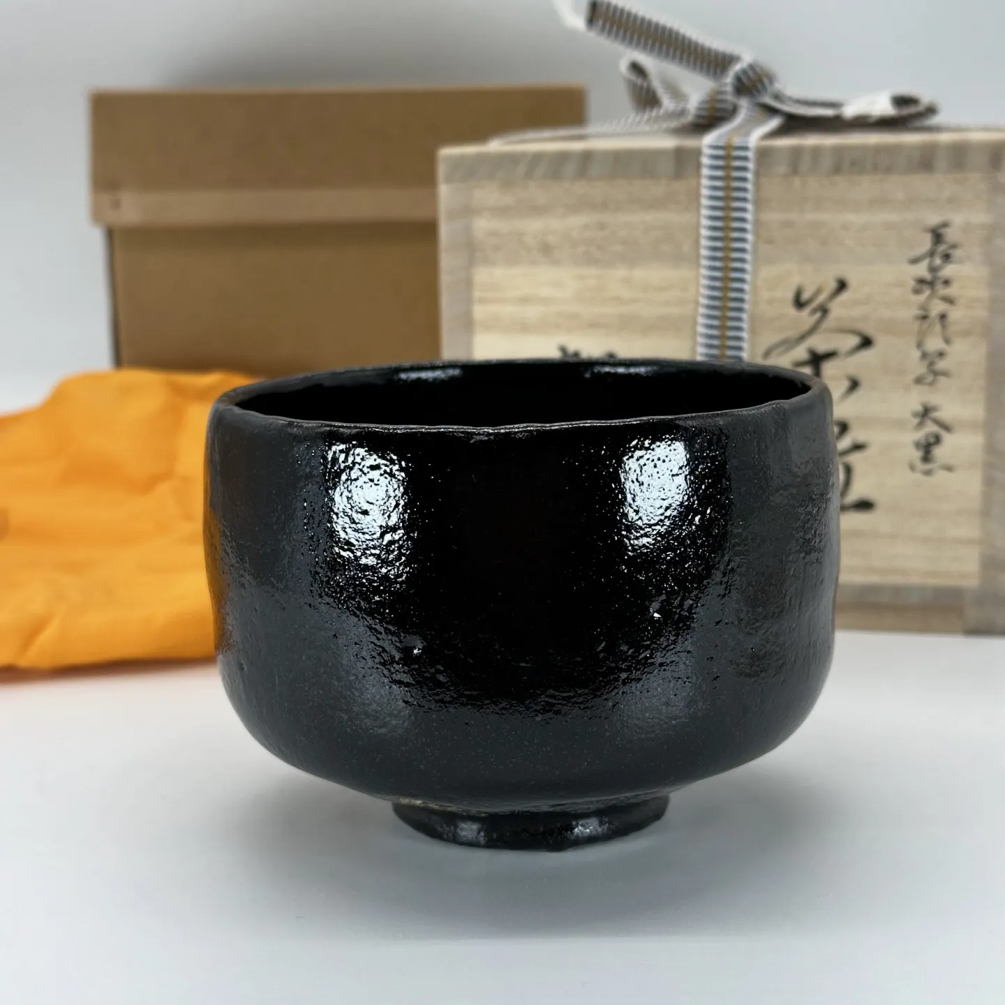 【佐々木昭楽造 長次郎写 大黒 黒楽 抹茶碗 不用品 買取 ...