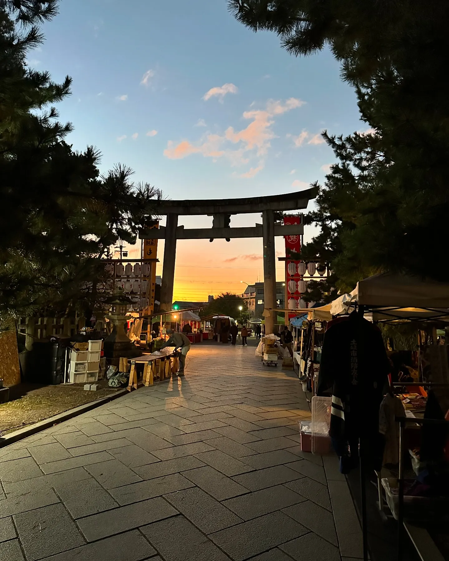 【京都 北野天満宮 天神市 骨董市 アンティーク 雑貨 茶道...