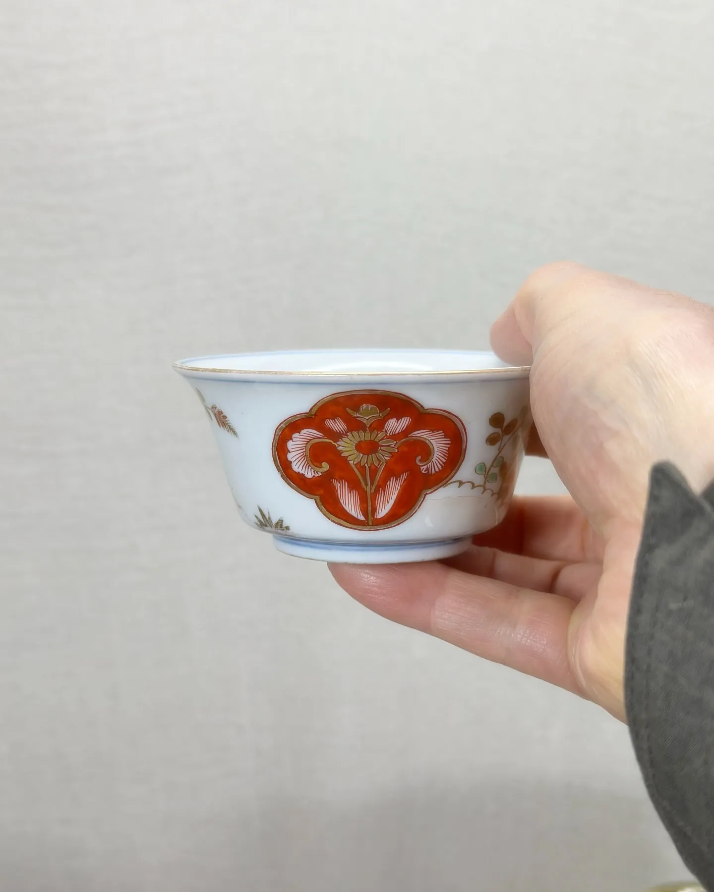 【古伊万里 煎茶碗 湯呑 時代 】