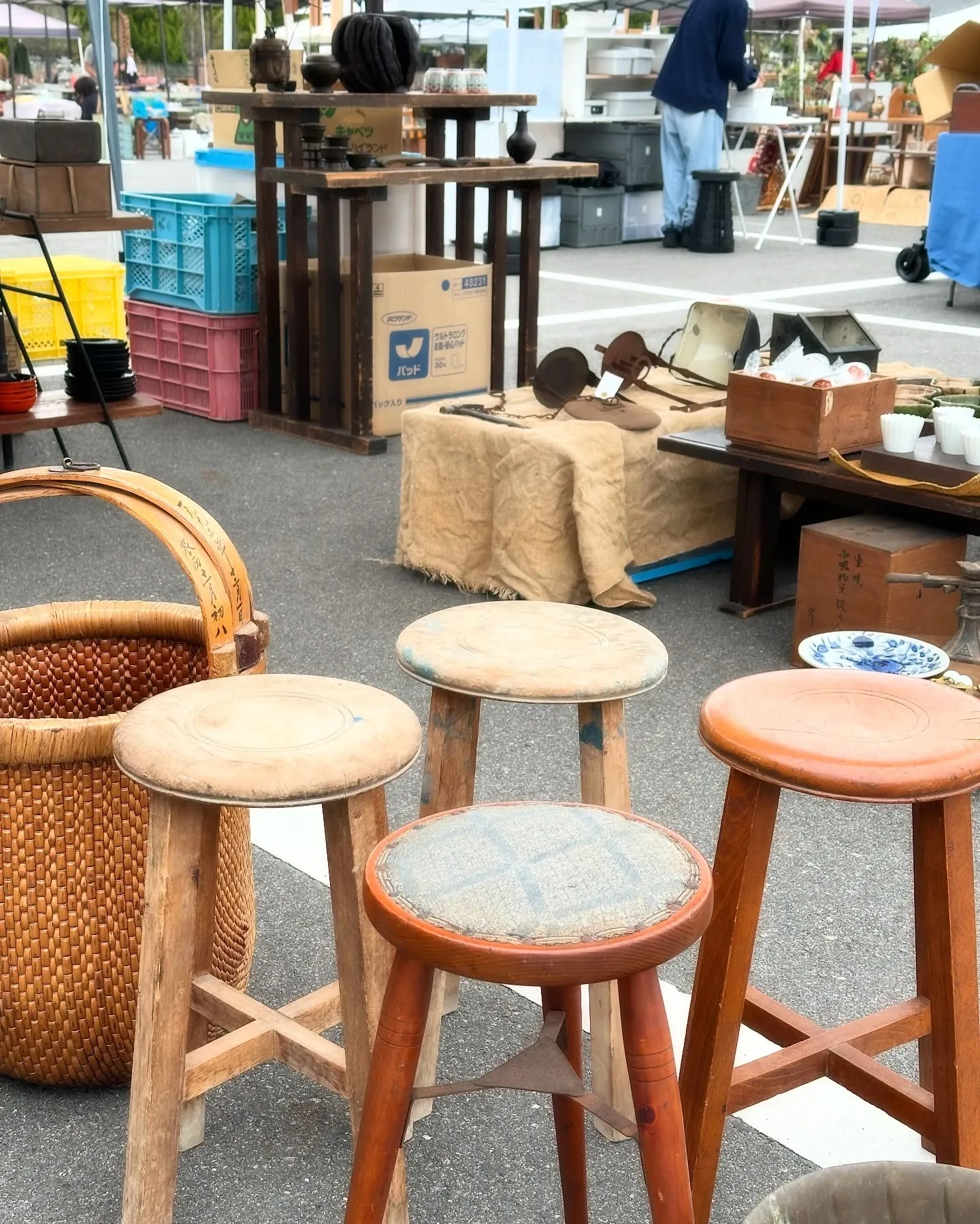 【岡山県 早島町 早島筵蚤市 古道具】