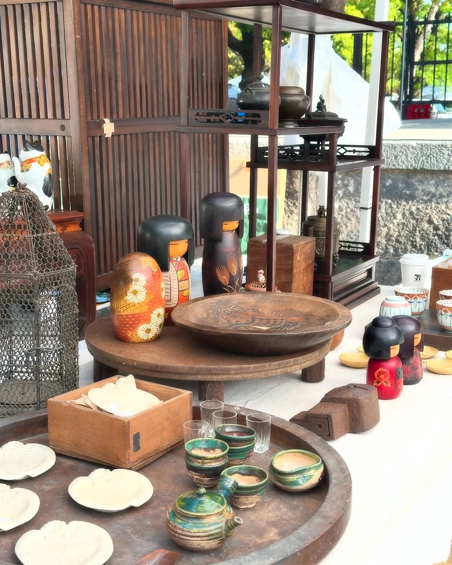 【京都 東寺 弘法市 毎月21日 骨董市】