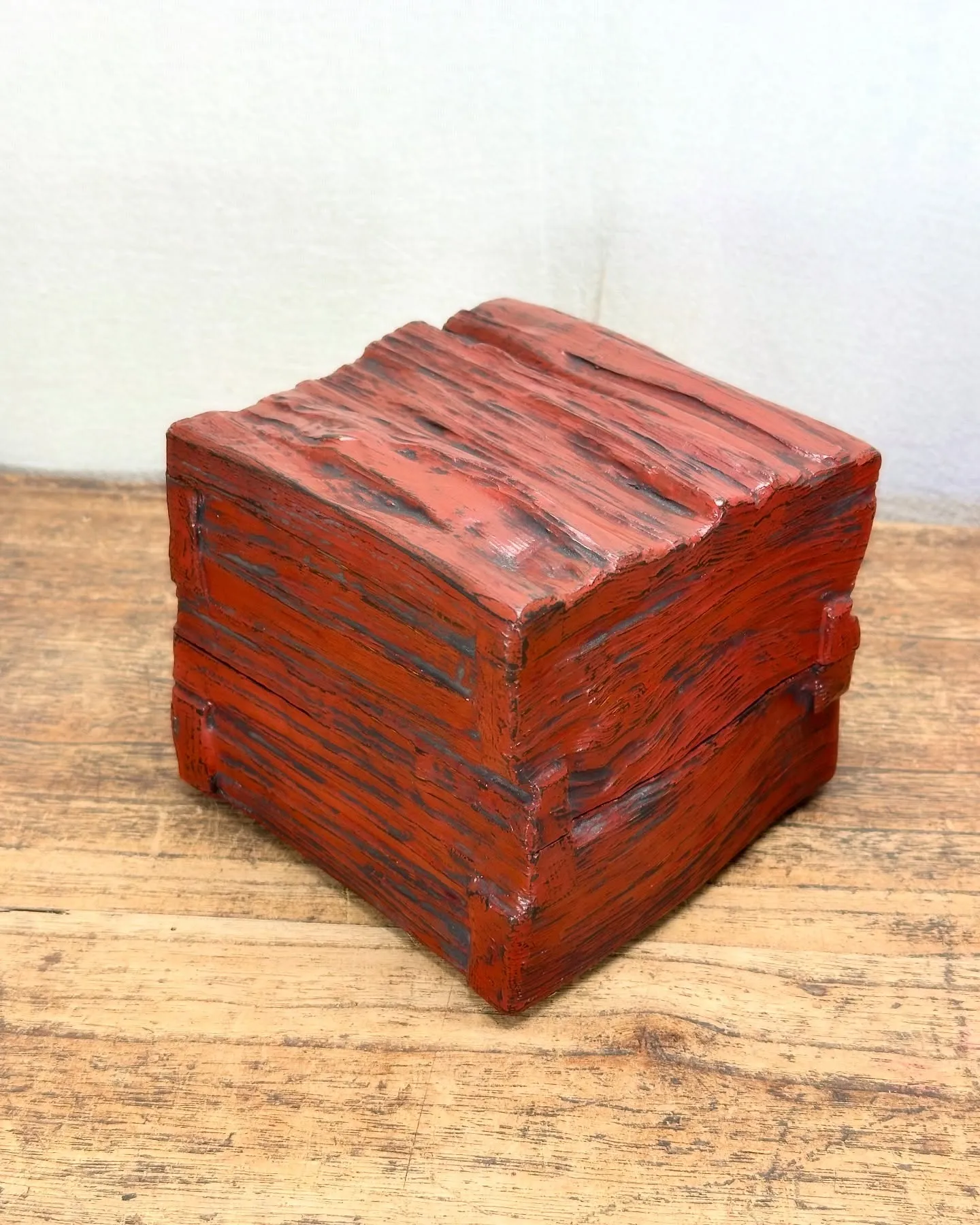 【根来塗 箱 大藏達雄 漆器 銀座 黒田陶苑 購入品 展示会...