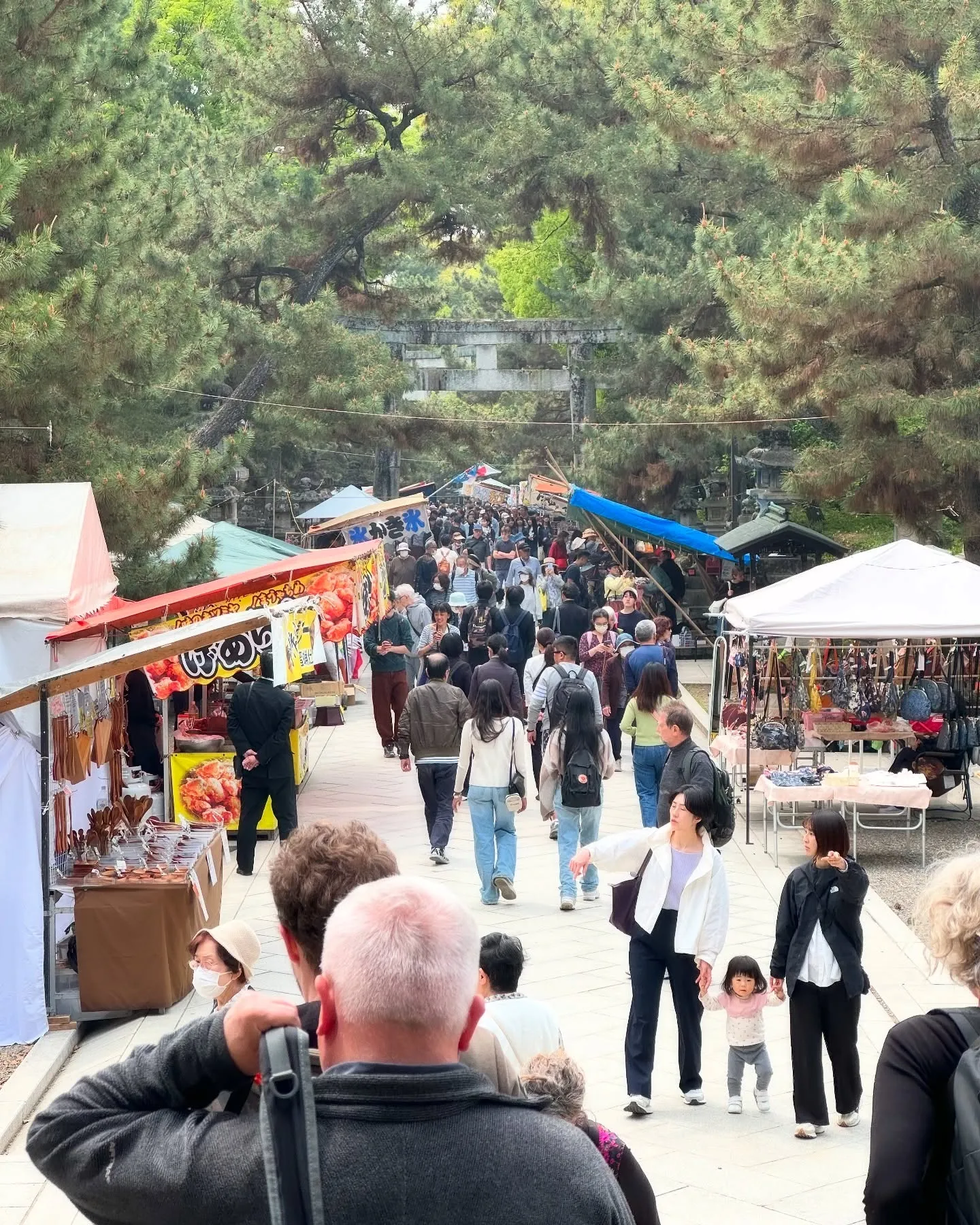 【京都 北野天満宮 天神市 骨董市 毎月25日】