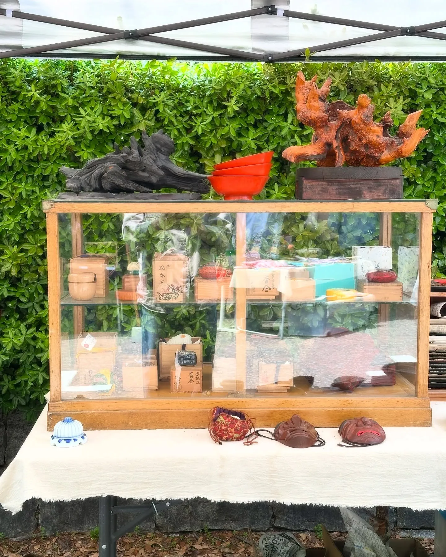 【京都 北野天満宮 天神市 骨董市 毎月25日】