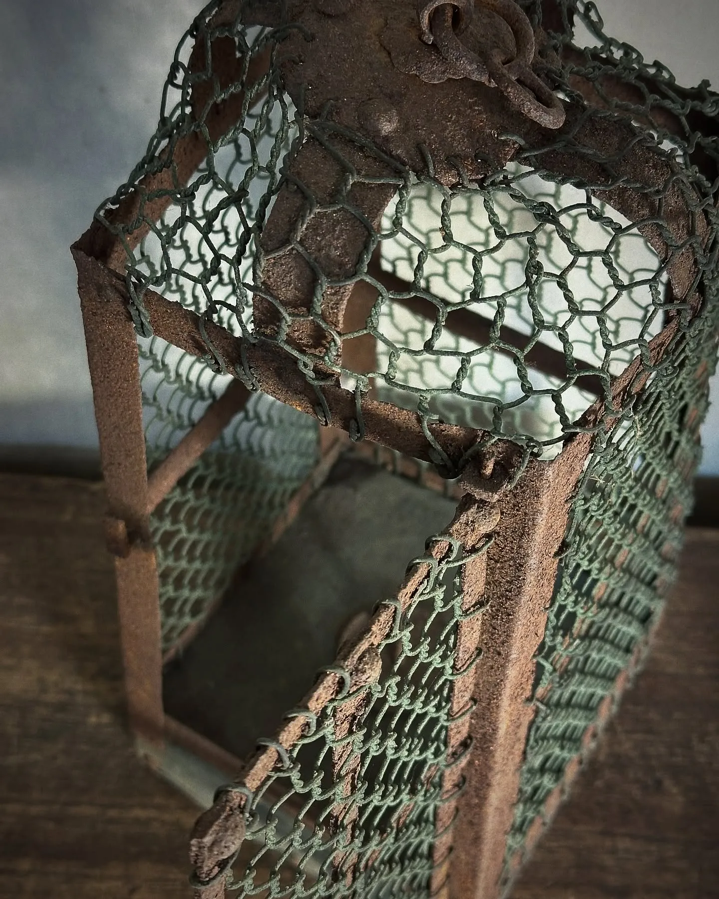 【古道具 行燈 あんどん しゃびー アンティーク】