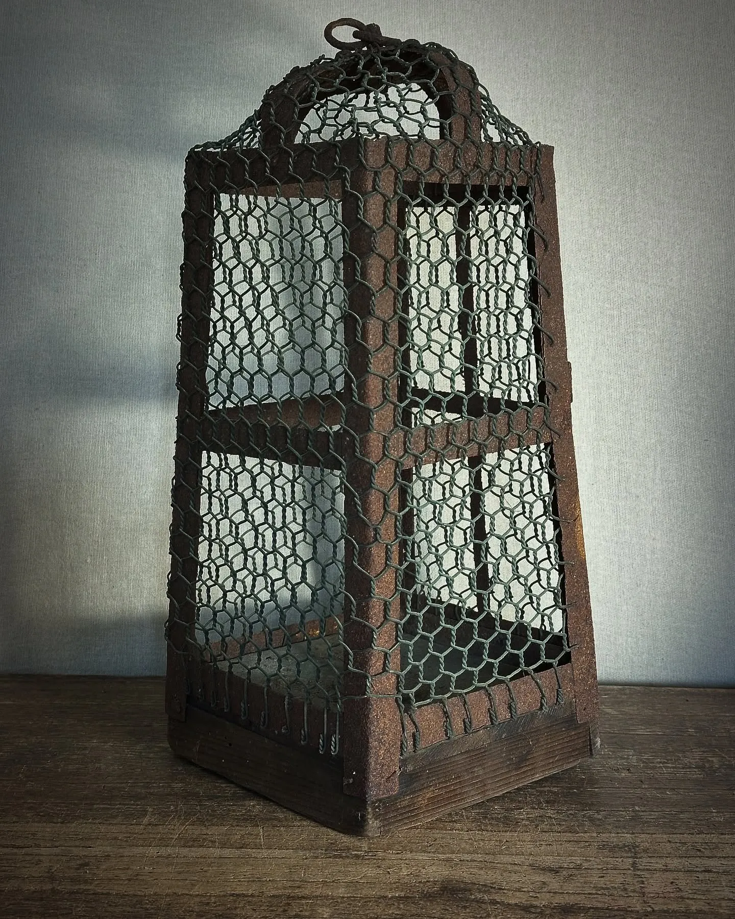 【古道具 行燈 あんどん しゃびー アンティーク】