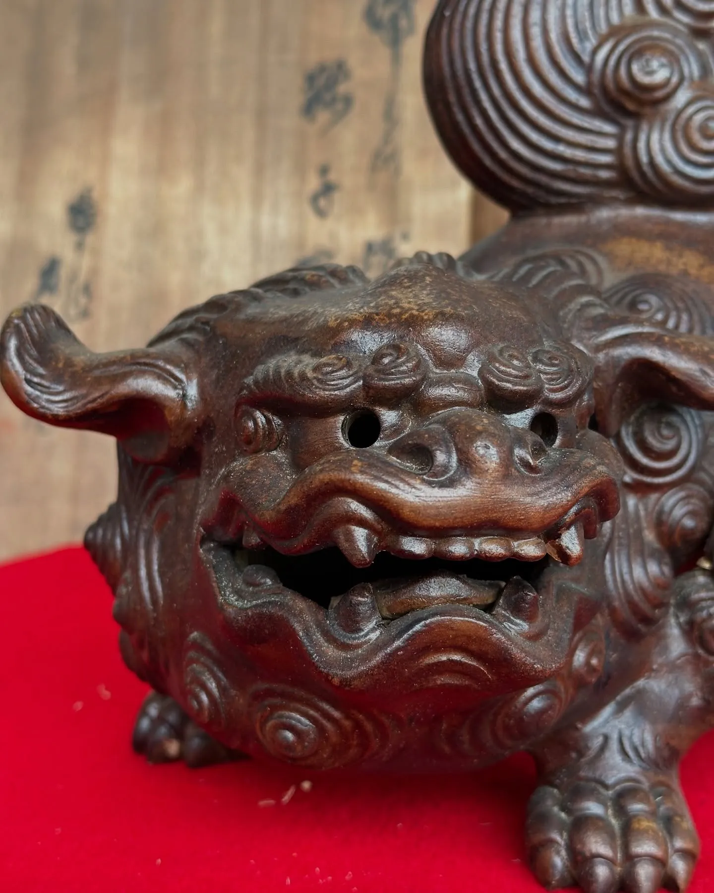 【兵庫 加古川市 遺品整理 買取 備前焼 木村友敬 獅子 置...