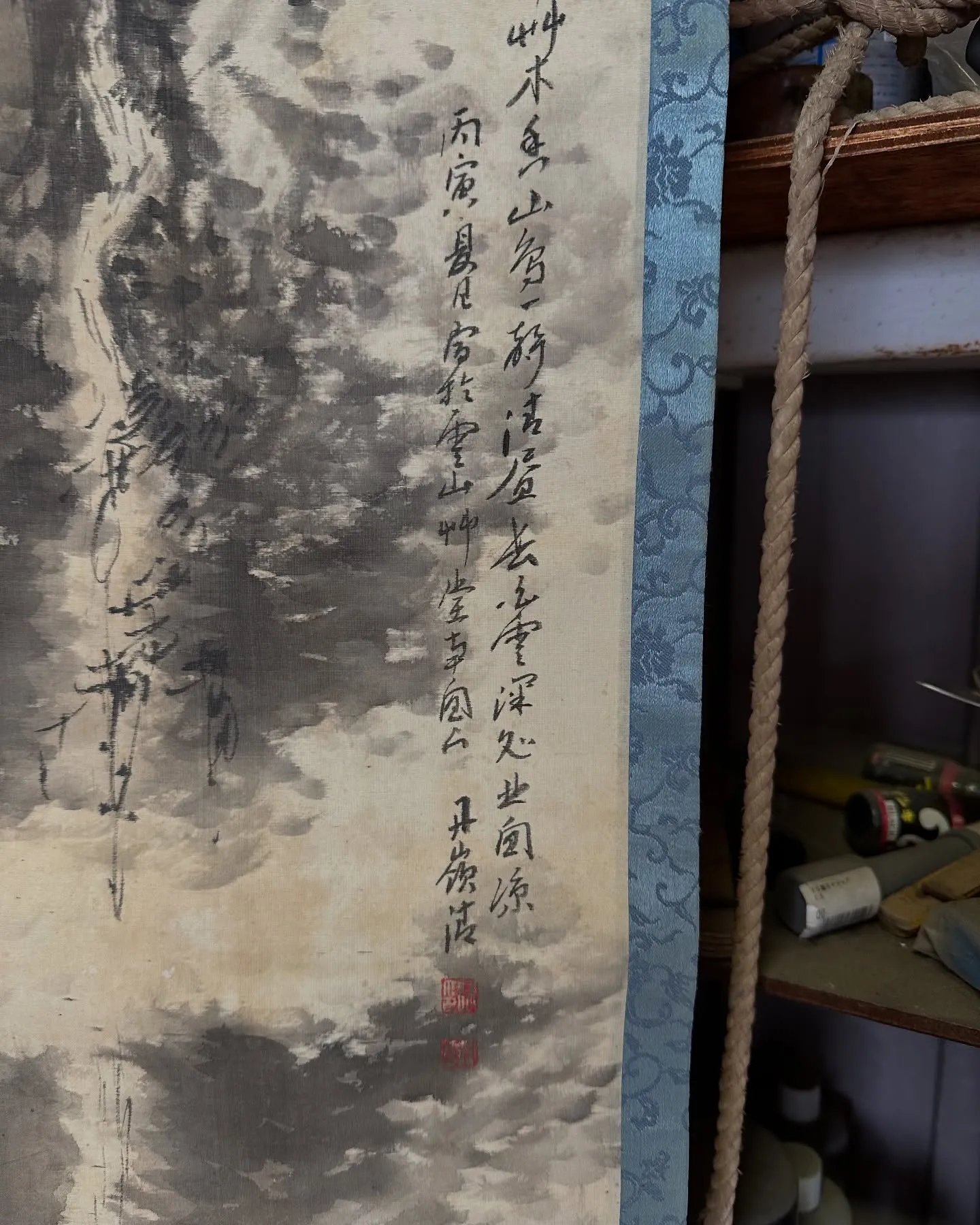 【兵庫 加古郡 遺品整理 残置物撤去 買取 掛軸】