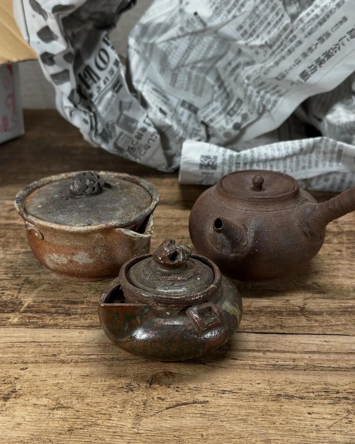 【兵庫 加古川市 生前整理 買取 備前焼 南蛮 宝瓶 急須 ...