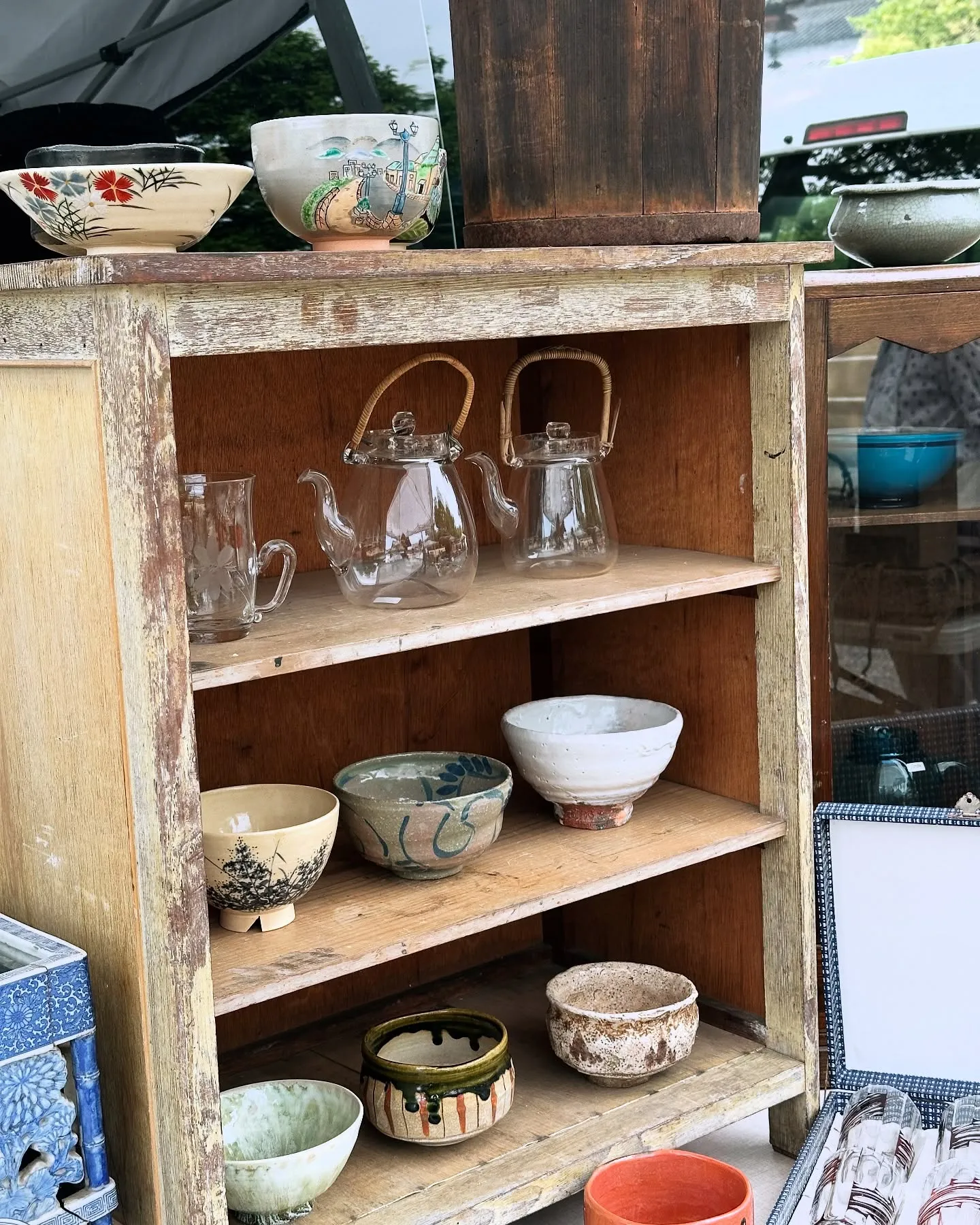 【京都 東寺 ガラクタ市 毎月第一日曜日 骨董市】