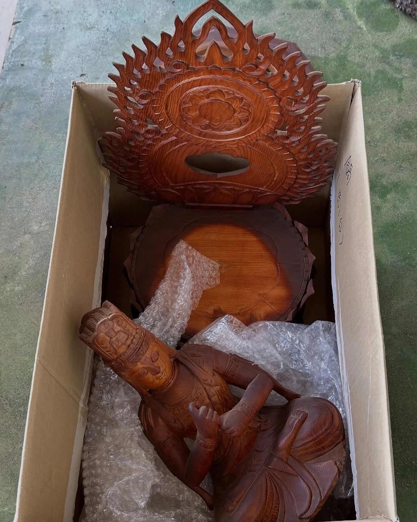 【兵庫 高砂市 生前整理 不用品 買取 木彫 仏像】