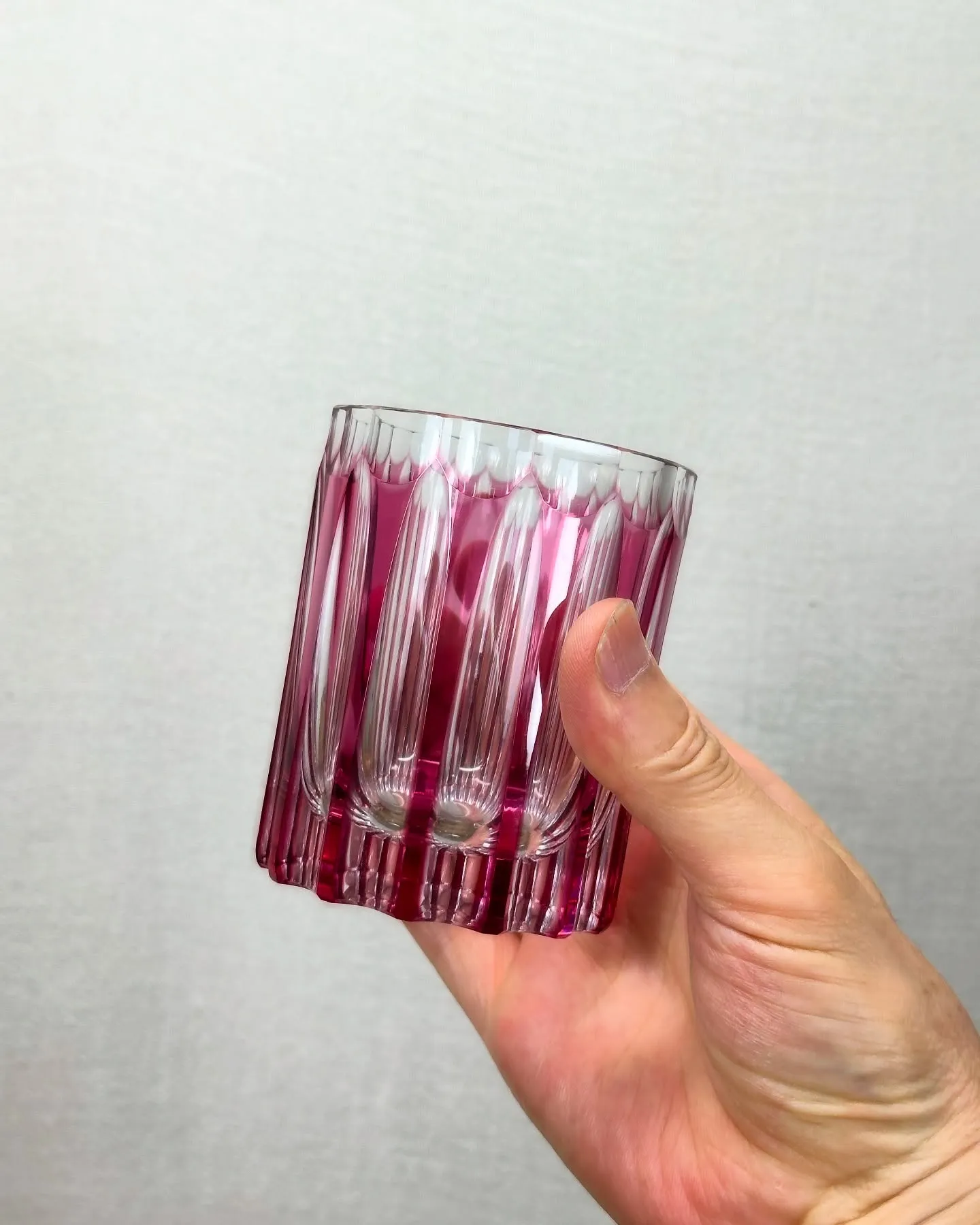 【入荷 切子 グラス 薩摩切子】