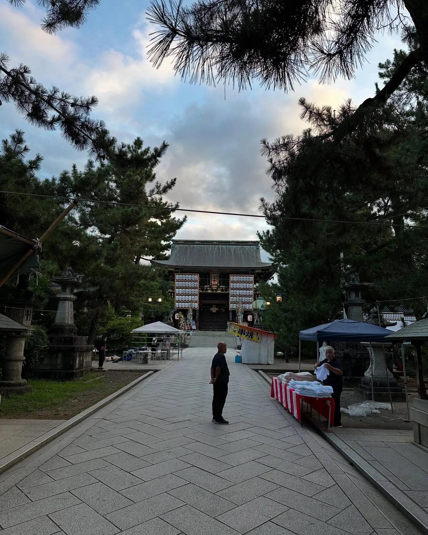 【京都 北野天満宮 天神市 毎月25日 骨董 アンティーク】