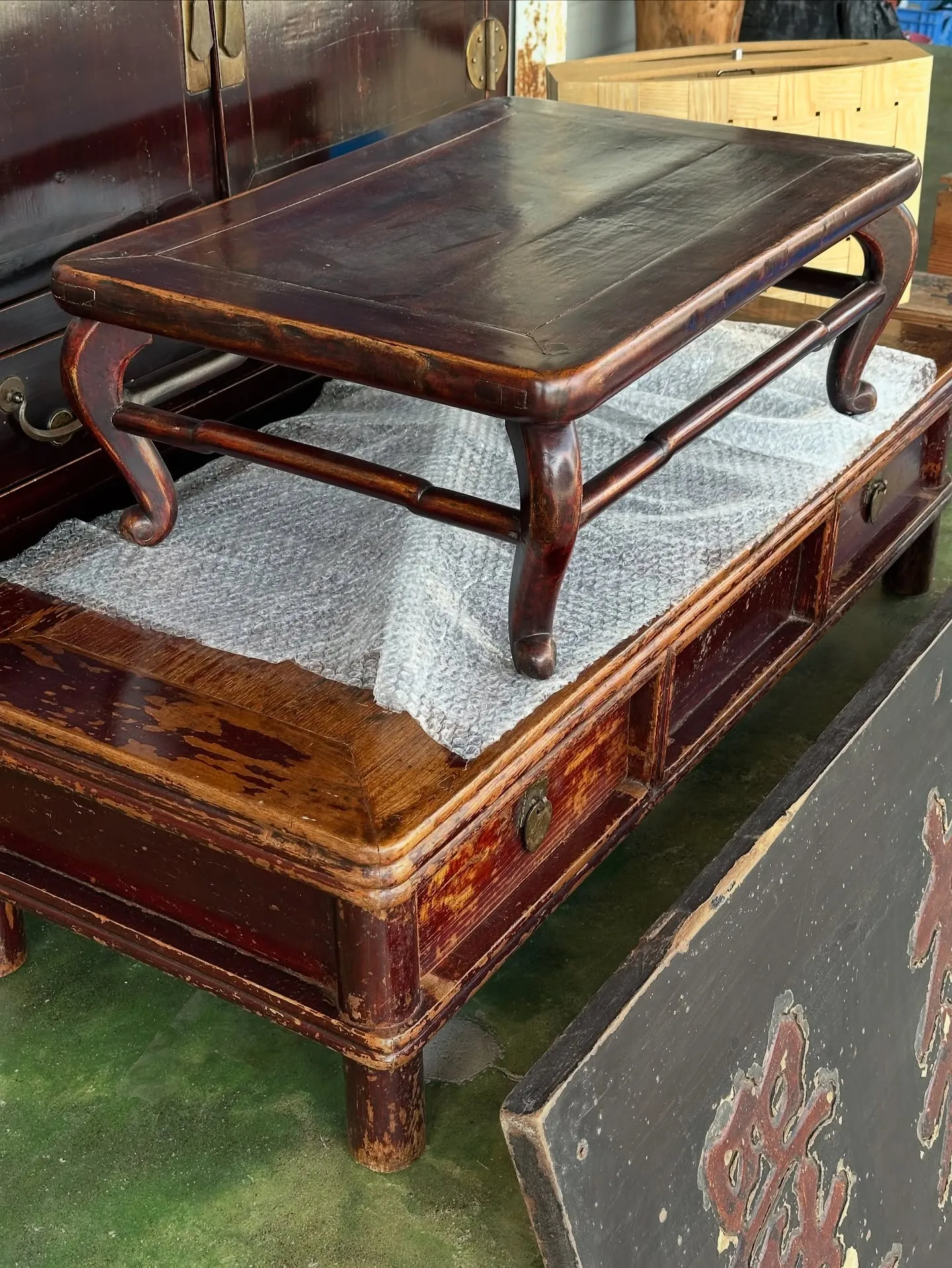 【京都 不用品 買取 中国 李朝 家具 出張費無料】