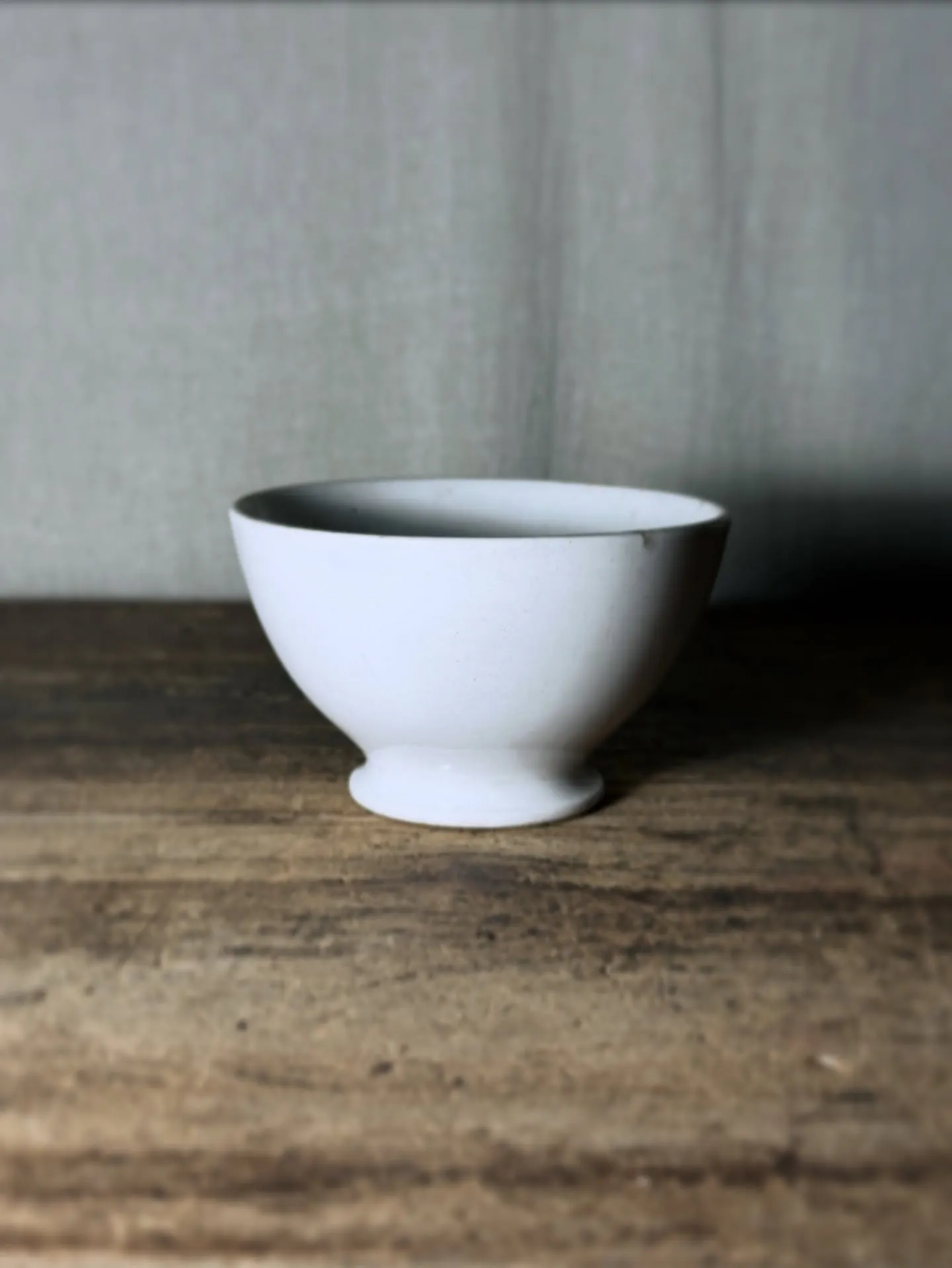 【白磁 カフェオレボウル ヴィンテージ アンティーク 雑貨】