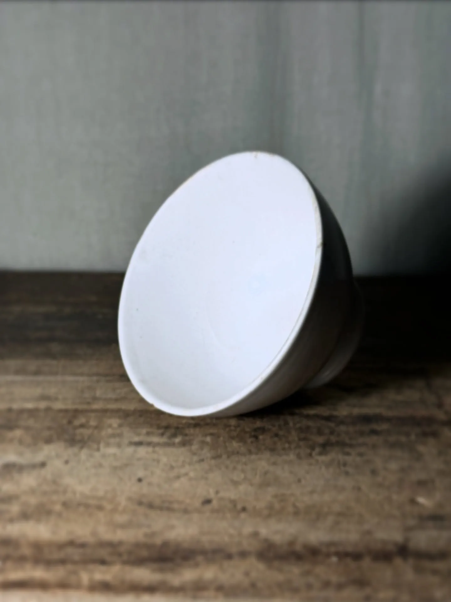 【白磁 カフェオレボウル ヴィンテージ アンティーク 雑貨】