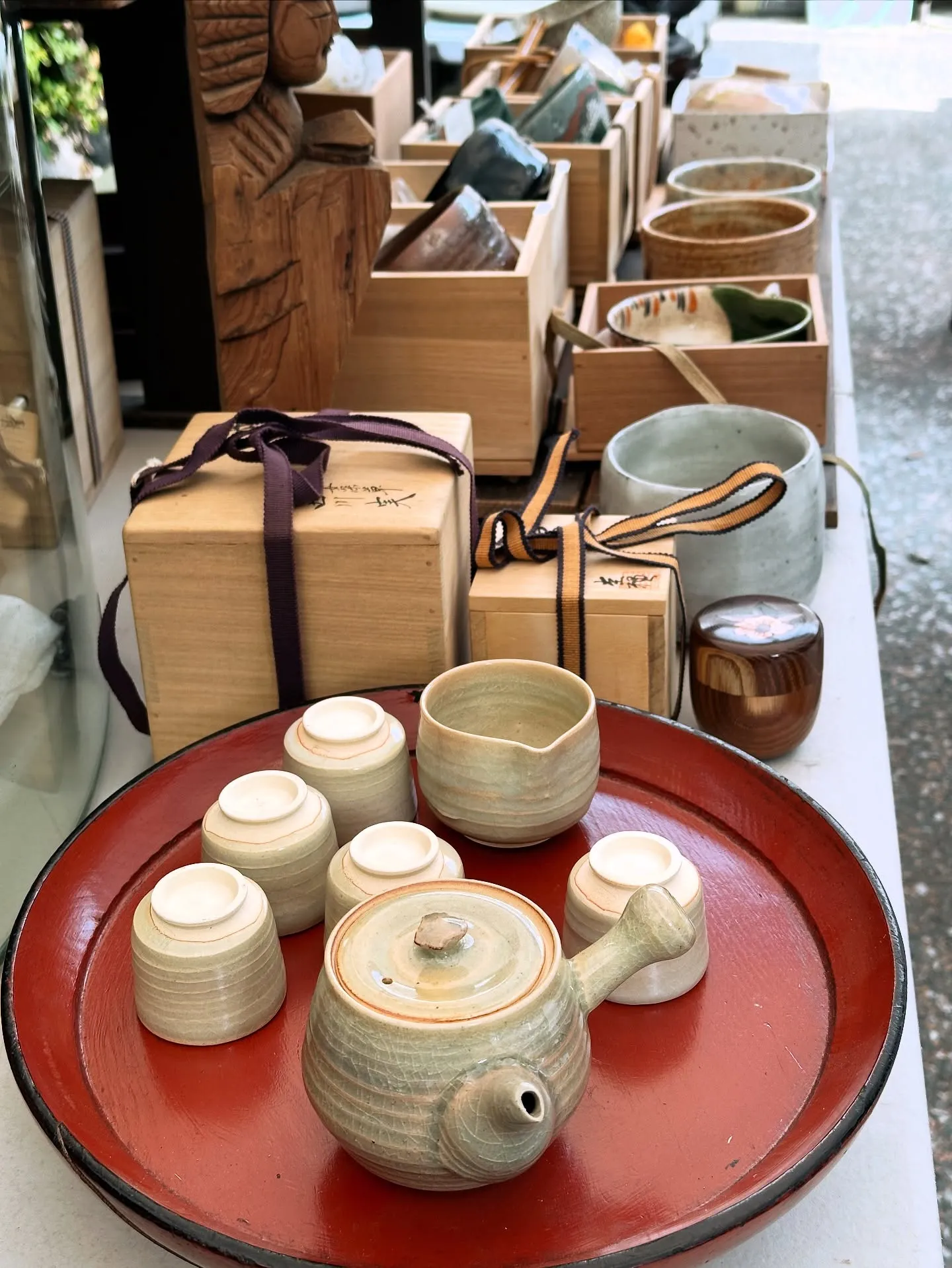 【京都 北野天満宮 天神市 骨董市 毎月25日】