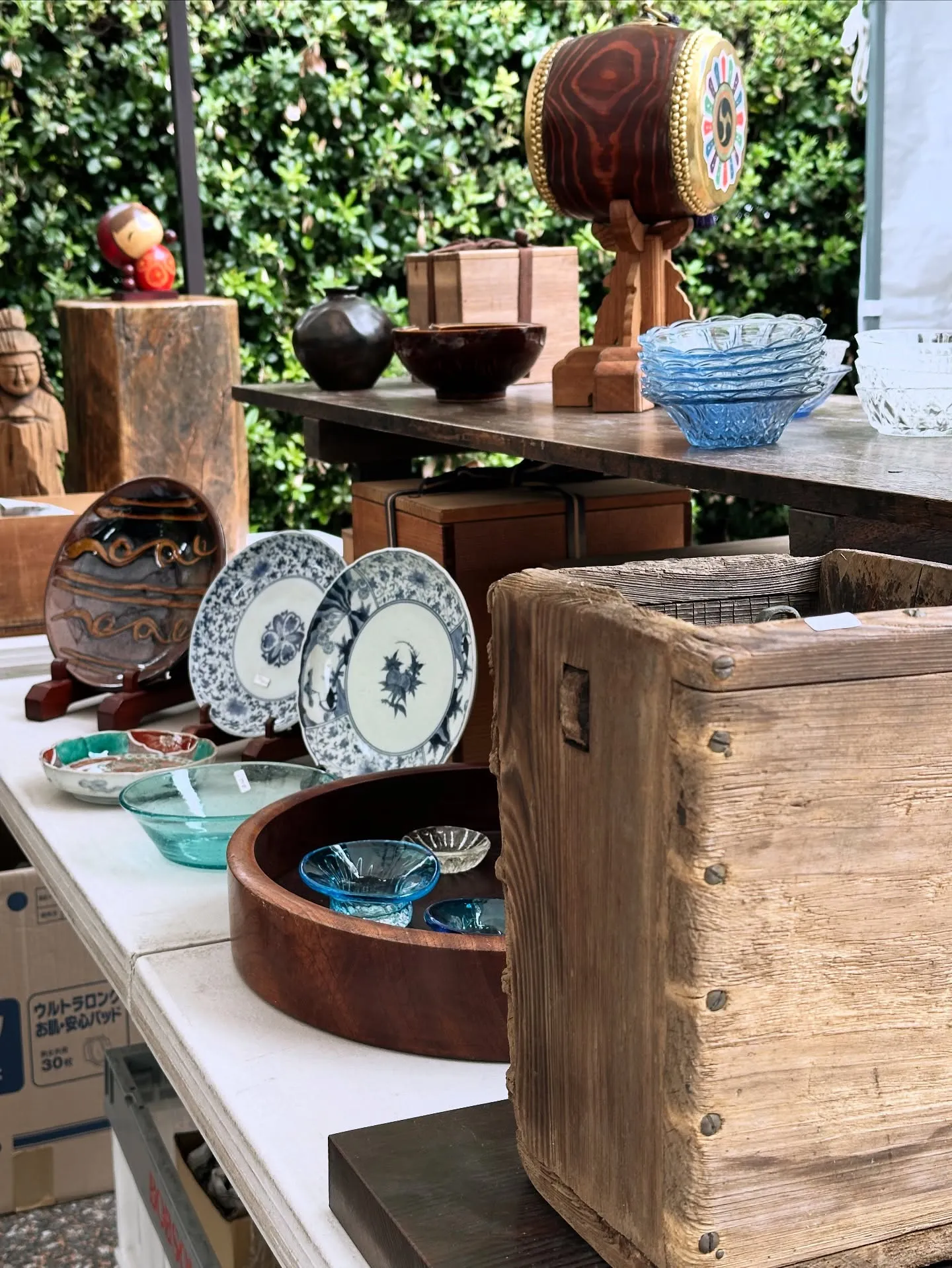 【京都 北野天満宮 天神市 骨董市 毎月25日開催】