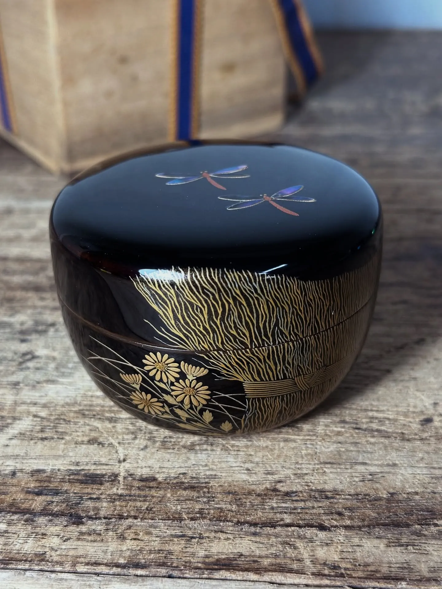 【兵庫 加古川市 生前整理 買取 茶道具 棗 柴垣の絵 蒔絵...