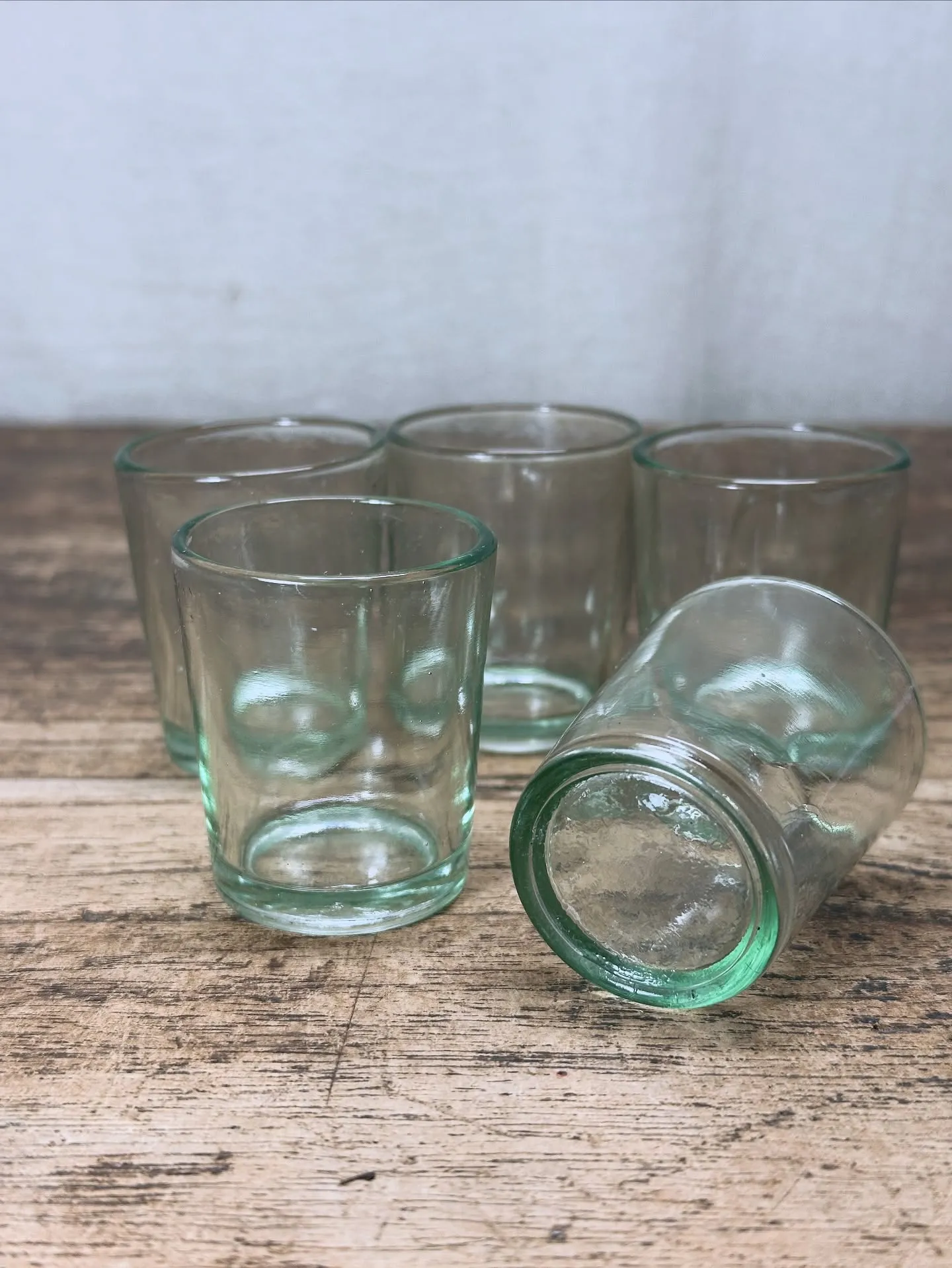 【昭和レトロ 小さなガラスコップ ショットグラス】