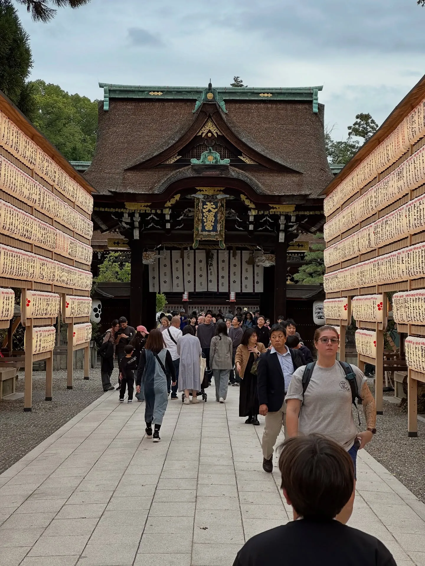 【京都 北野天満宮 天神市 骨董市】