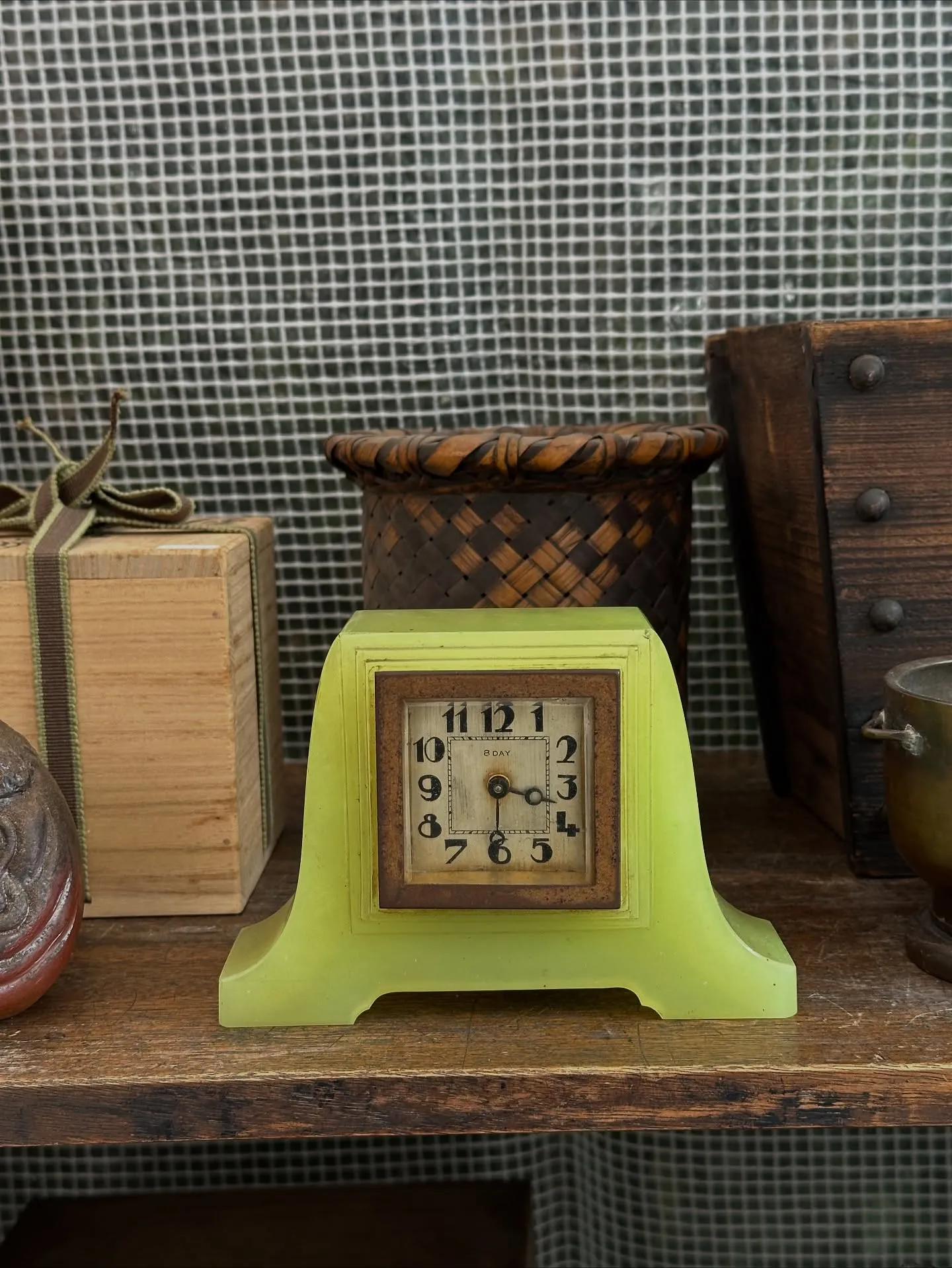 【京都 北野天満宮 天神市 骨董市】