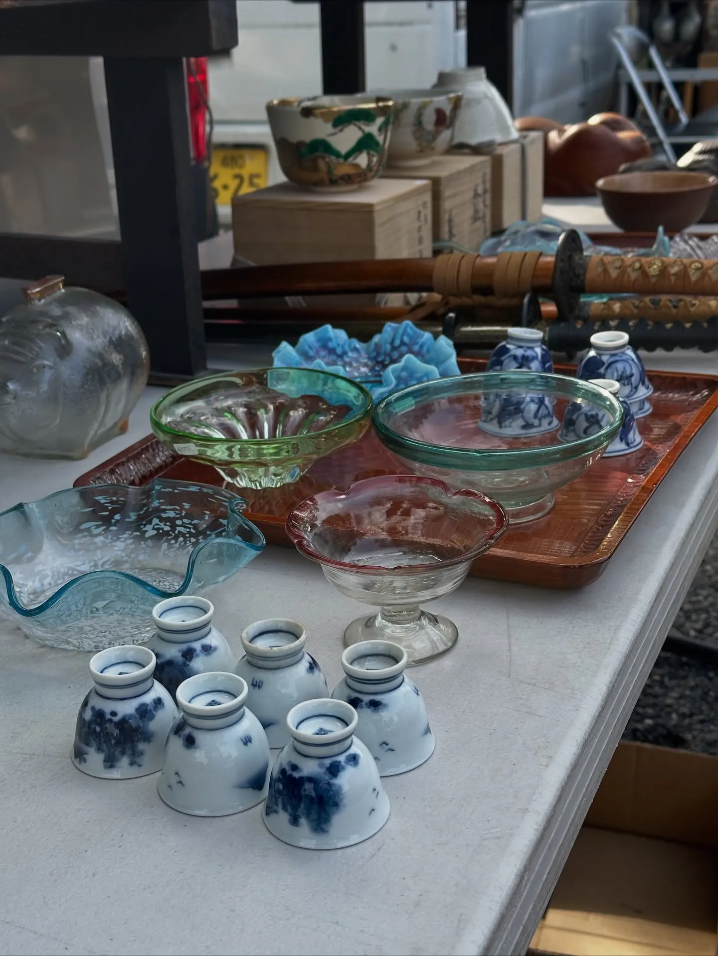 【京都 東寺 ガラクタ市 骨董市 美術品 雑貨】