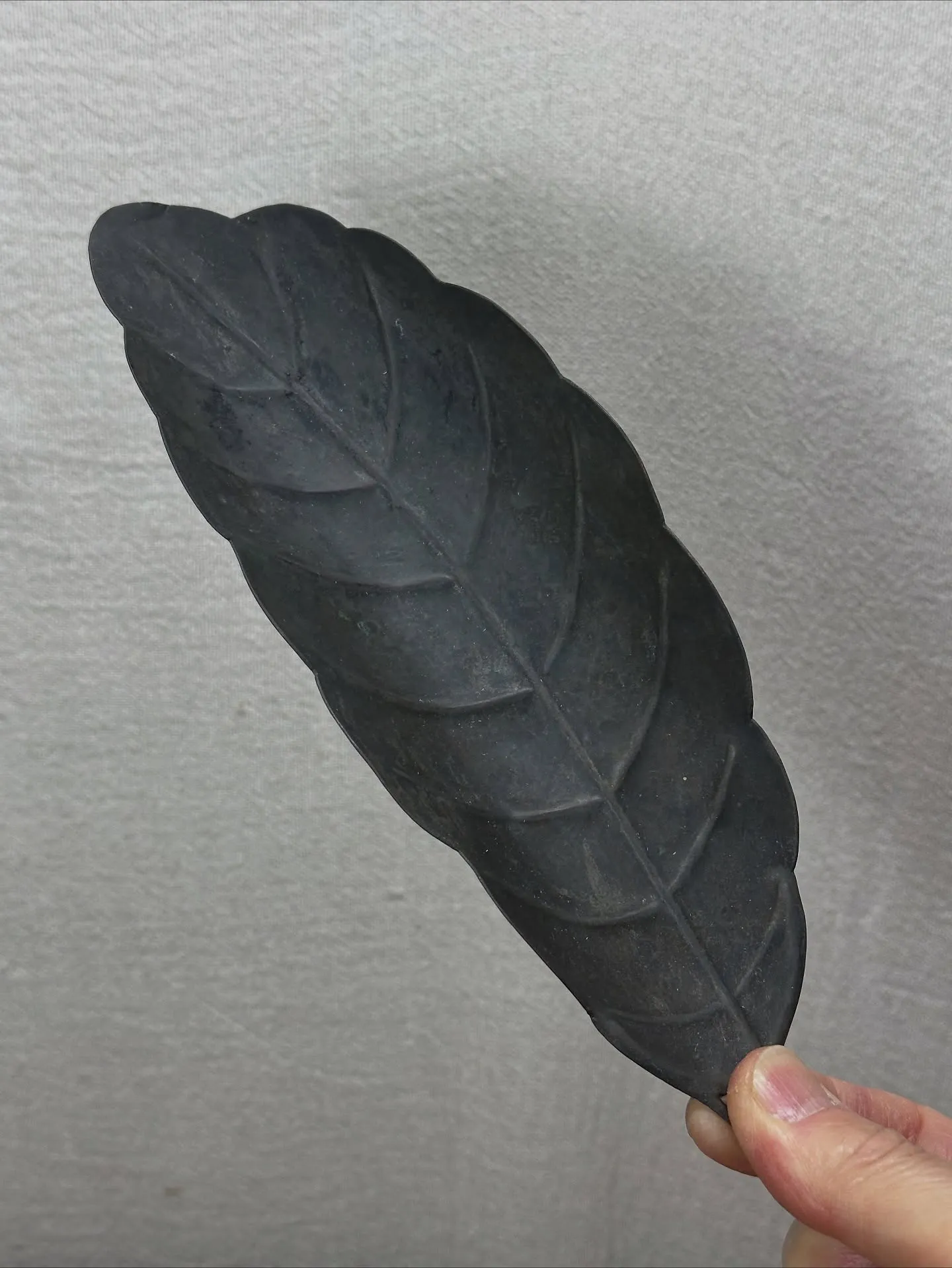 【銅器 菓子盆 筆置き 鋳造鉄製 鈴】