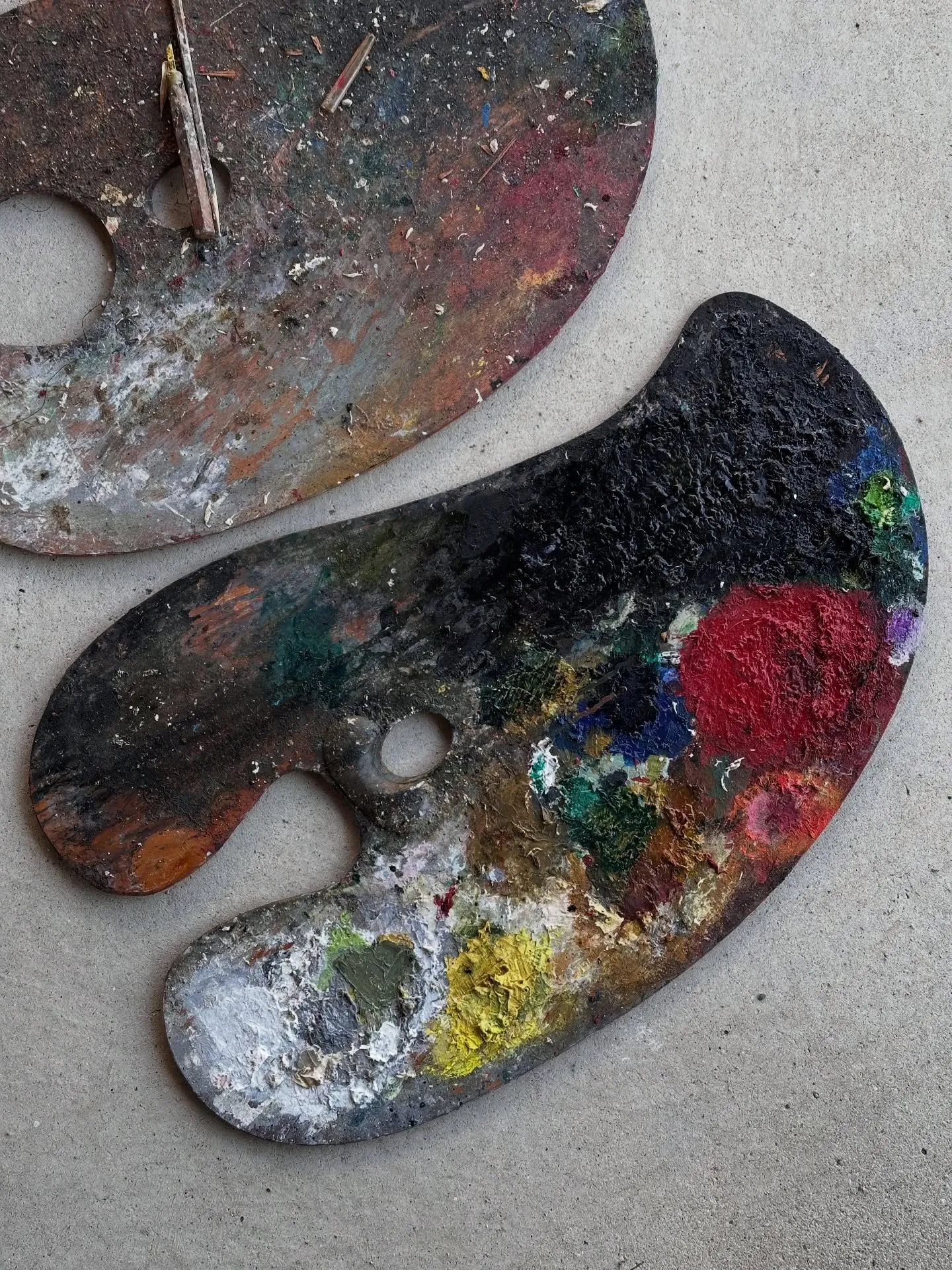 【兵庫県 神戸市 垂水区 画家のパレット 絵画】