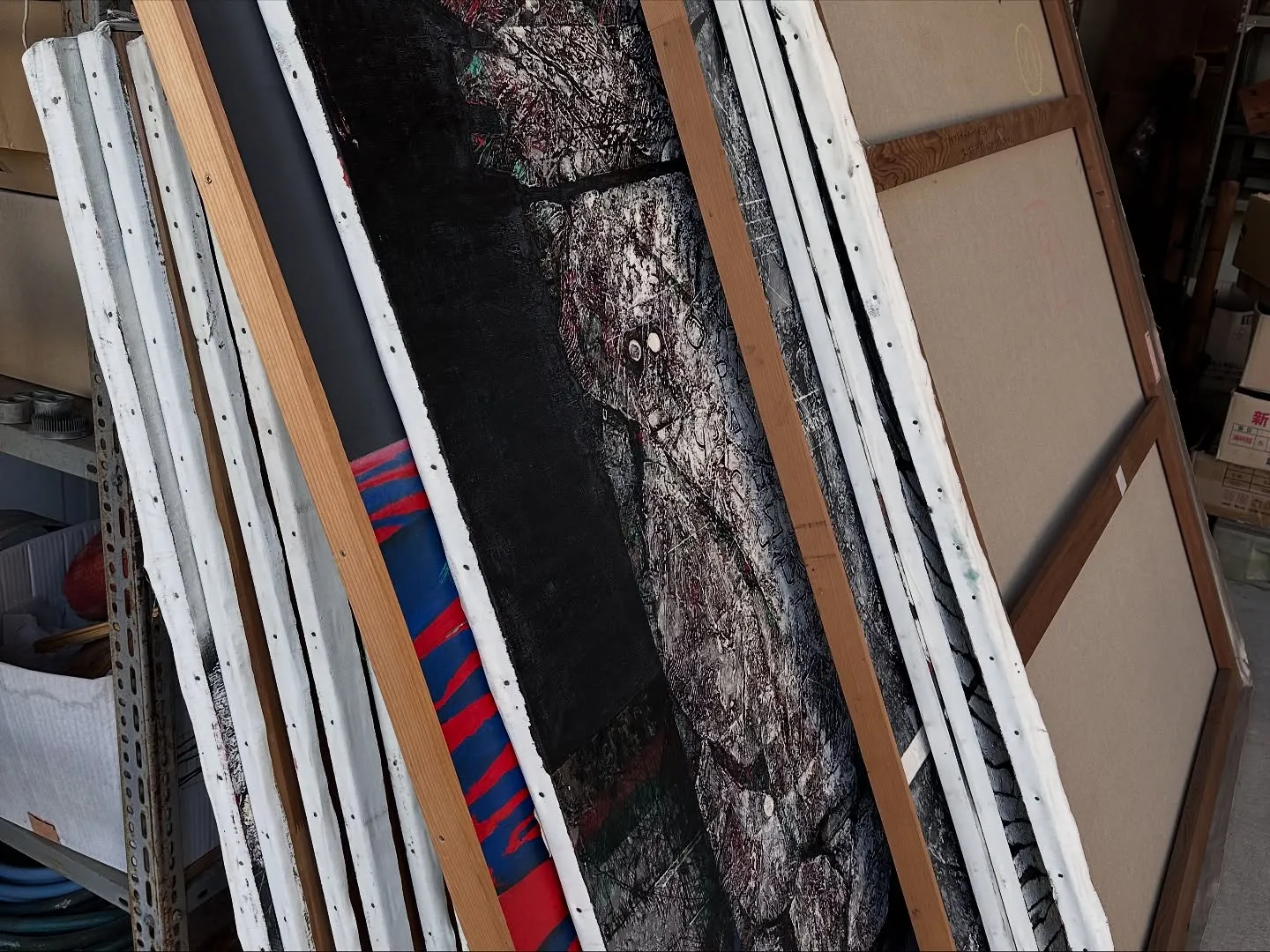 【神戸市 垂水区 遺品整理 買取 新象派 大型絵画】