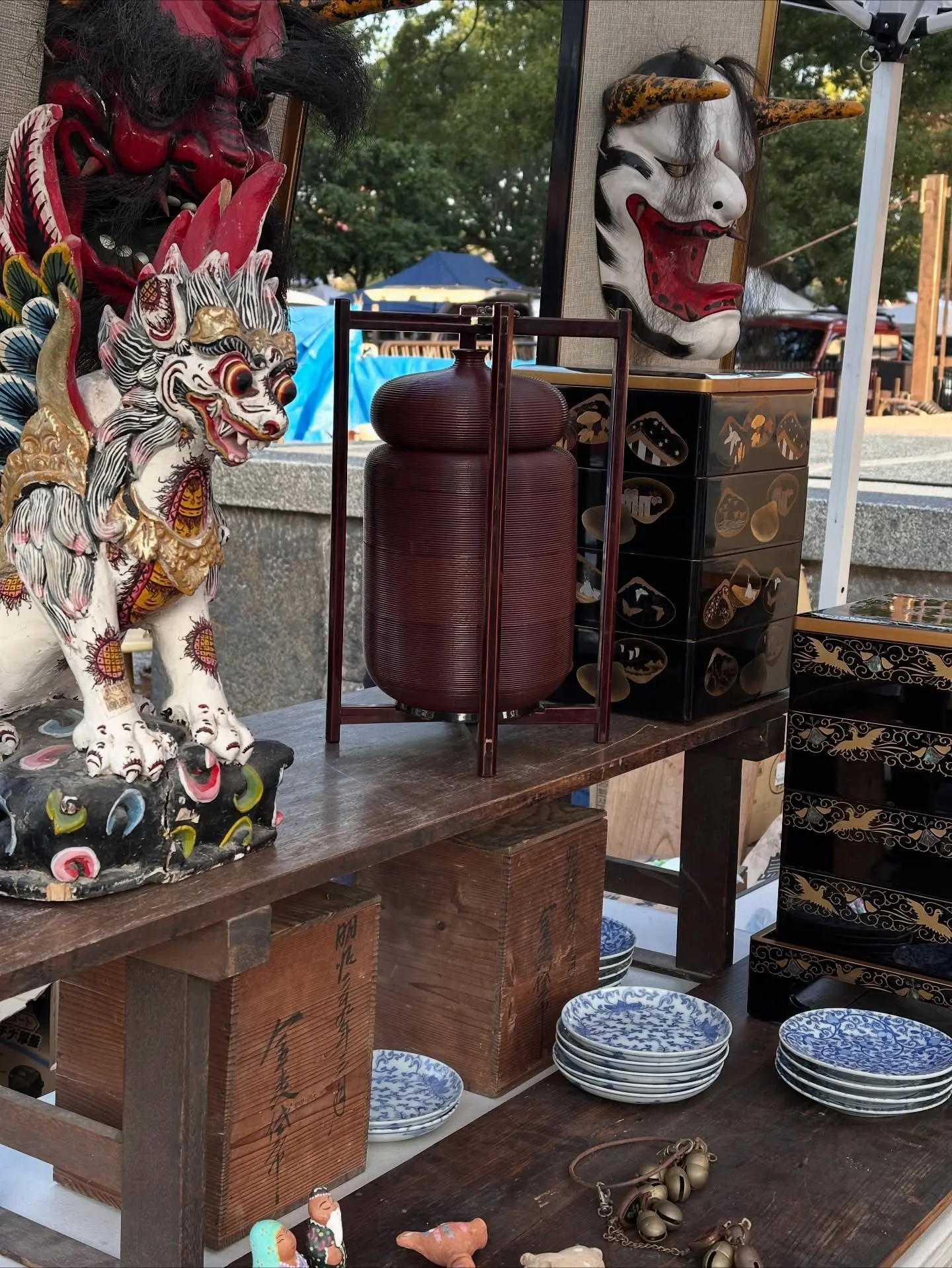 【京都 東寺 弘法市 骨董市】