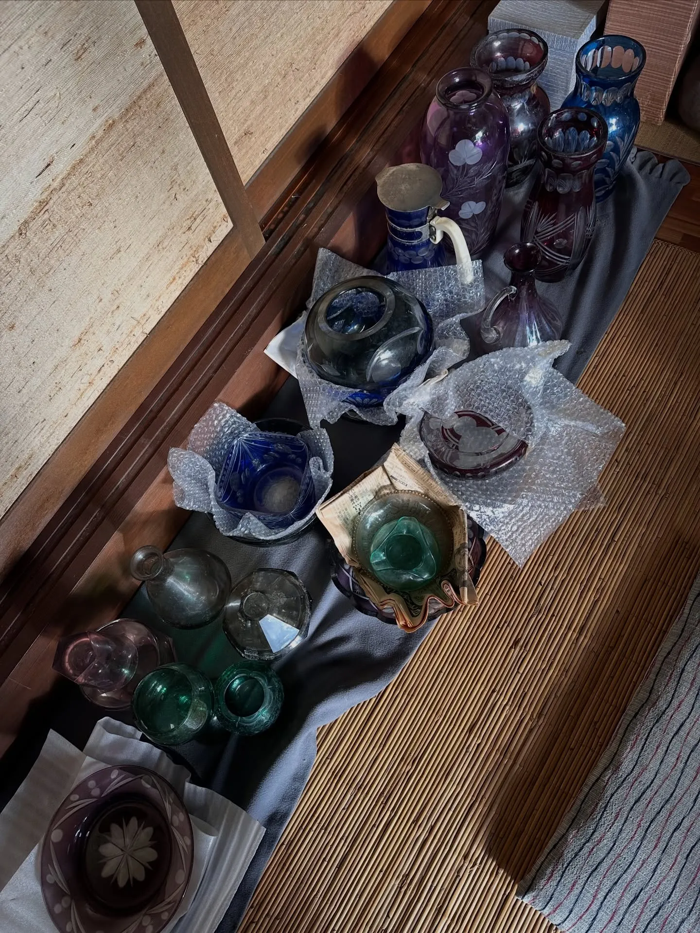 【兵庫県 加古川市 遺品整理 不用品 買取 丹波焼 切子 茶...