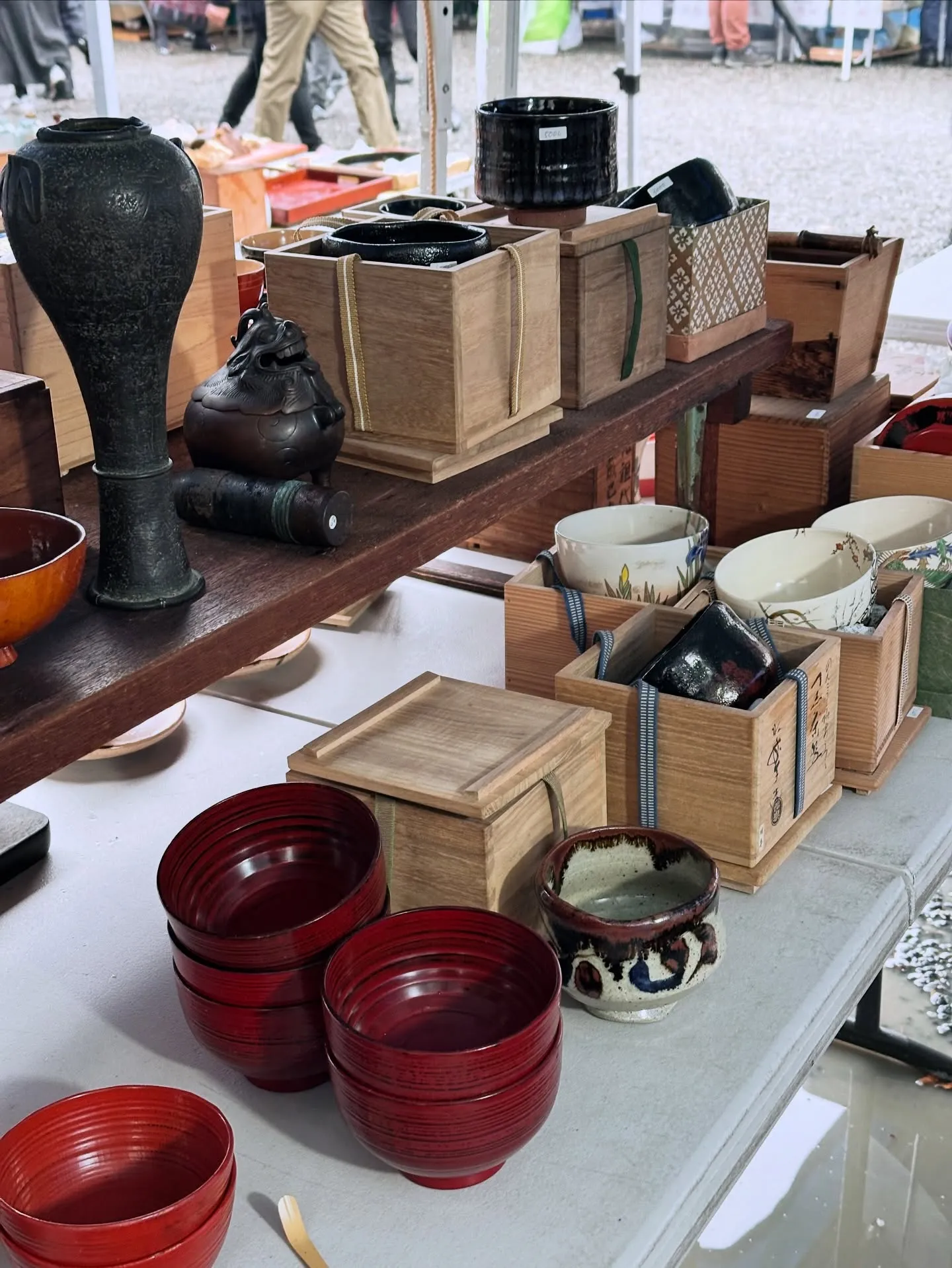 【京都 東寺 弘法市 毎月21日 終い弘法 骨董市】