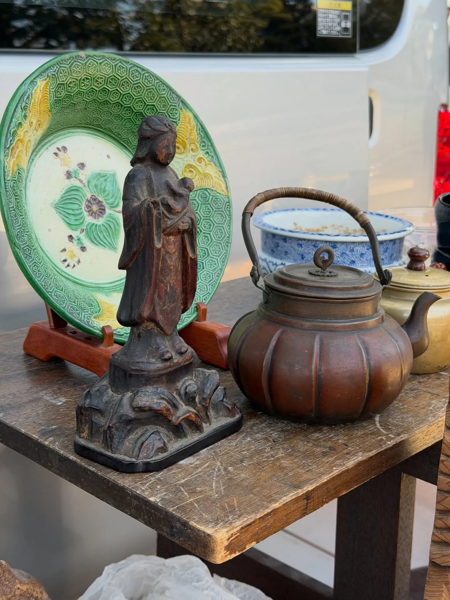 【京都 東寺 ガラクタ市 初荷 仕事初め 骨董市】