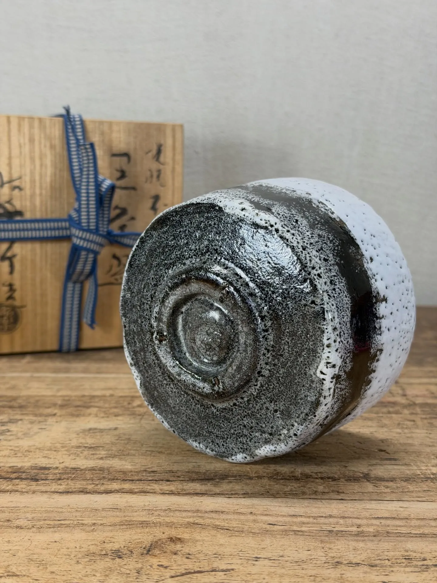 【佐々木昭楽造 光悦写 黒楽 黒茶碗 茶道具】