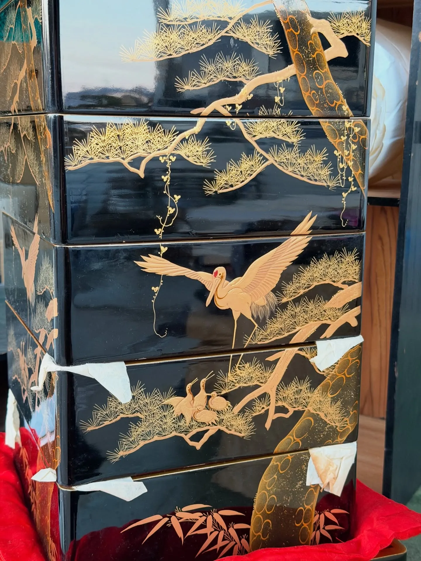 【兵庫県 高砂市 不用品 買取 輪島塗 蒔絵 重箱】