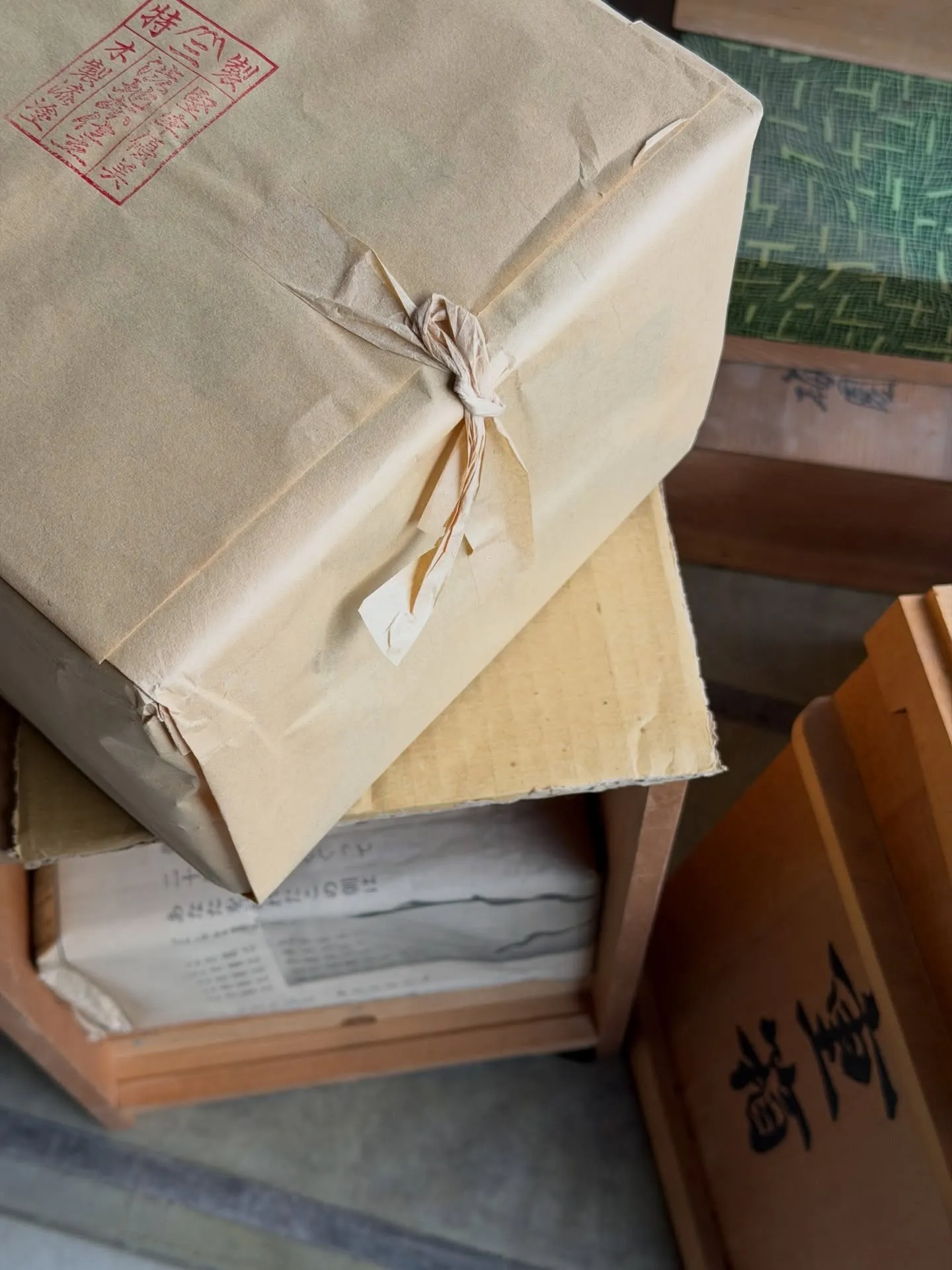 【兵庫県 高砂市 不用品 持込み 買取 丸紋沈金重箱】