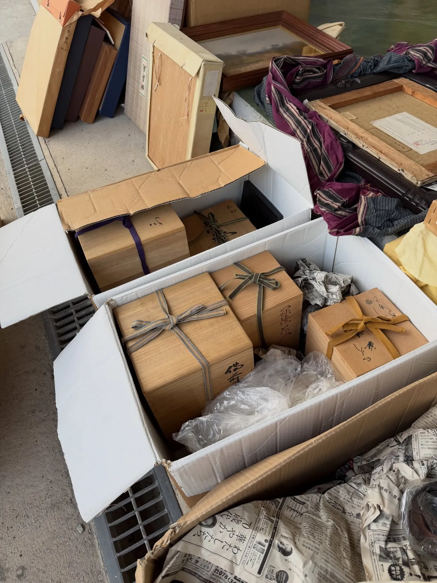 【兵庫県 加古川市 遺品整理 不用品 買取 備前 焼絵画】