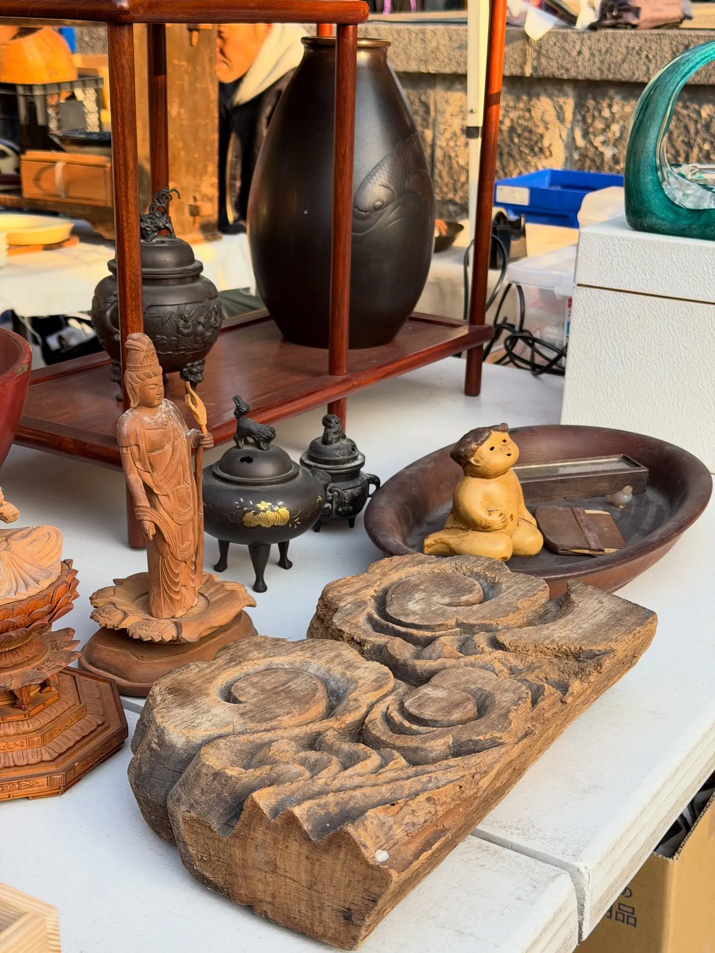 【京都 東寺 弘法市 毎月21日 骨董市】