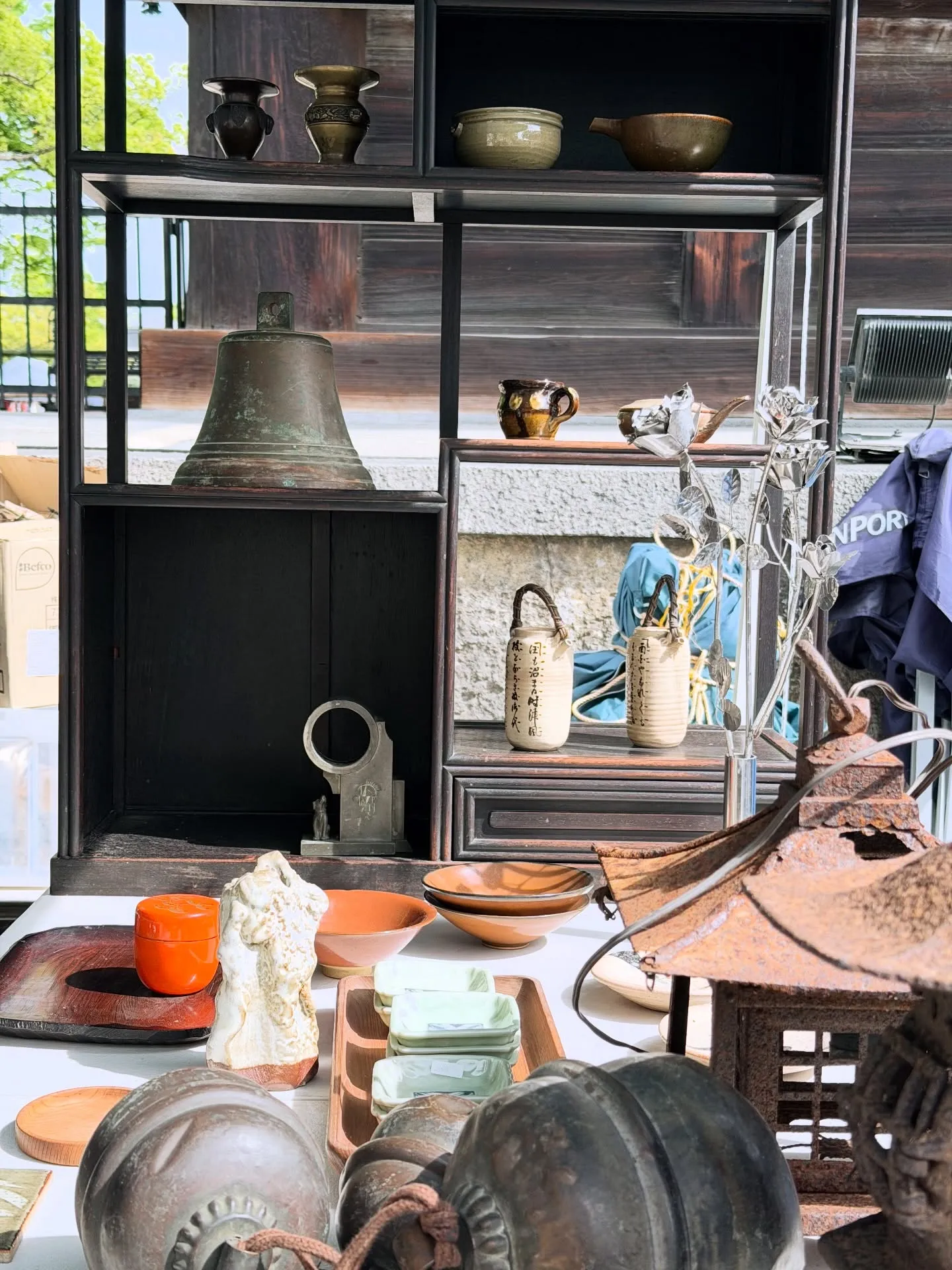 【京都 東寺 弘法市 毎月21日 骨董市】