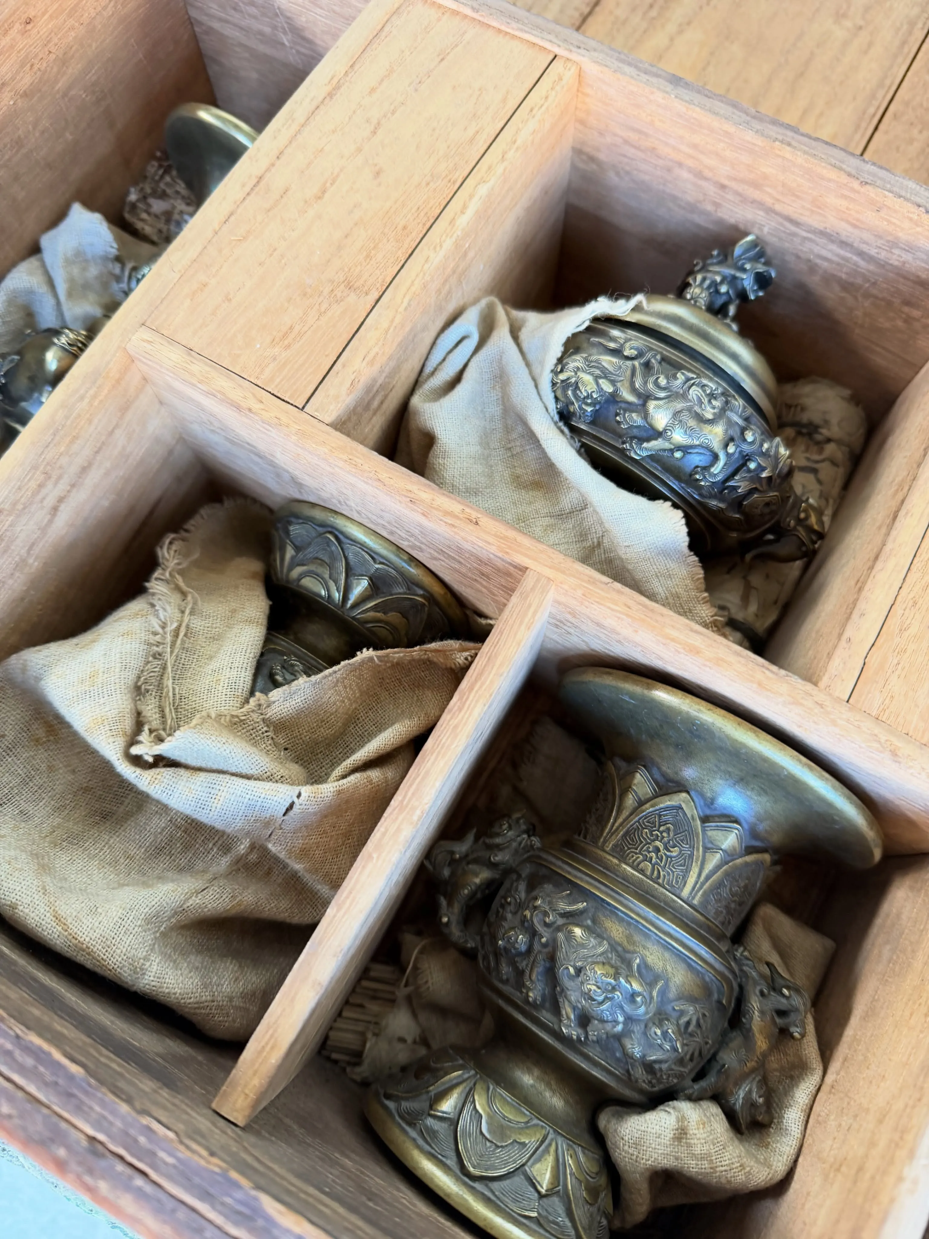 【兵庫県 高砂市 遺品整理 不用品 買取 五具足 仏具】