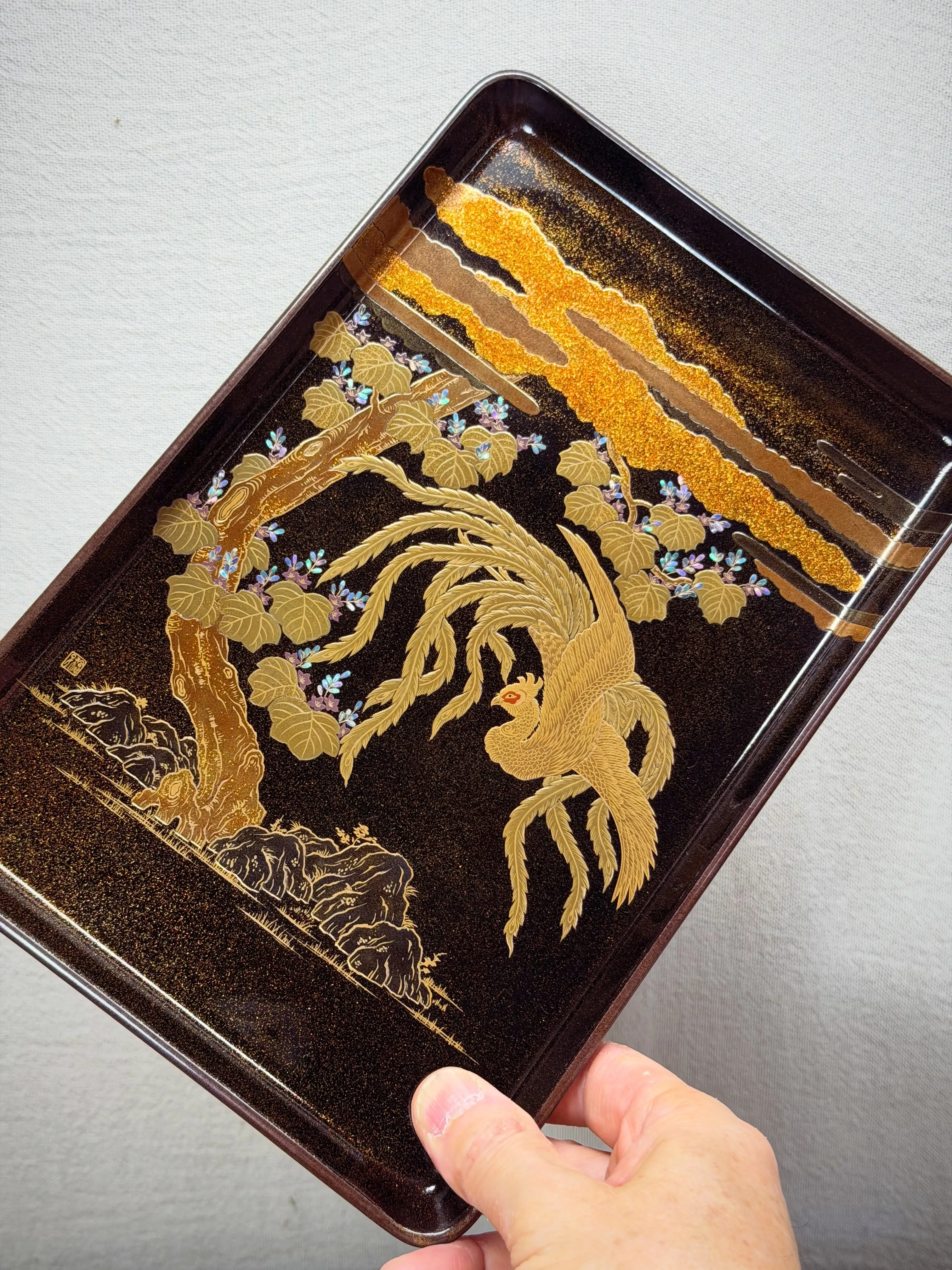 【兵庫県 加古川市 遺品整理 残置物 買取 蒔絵盆】