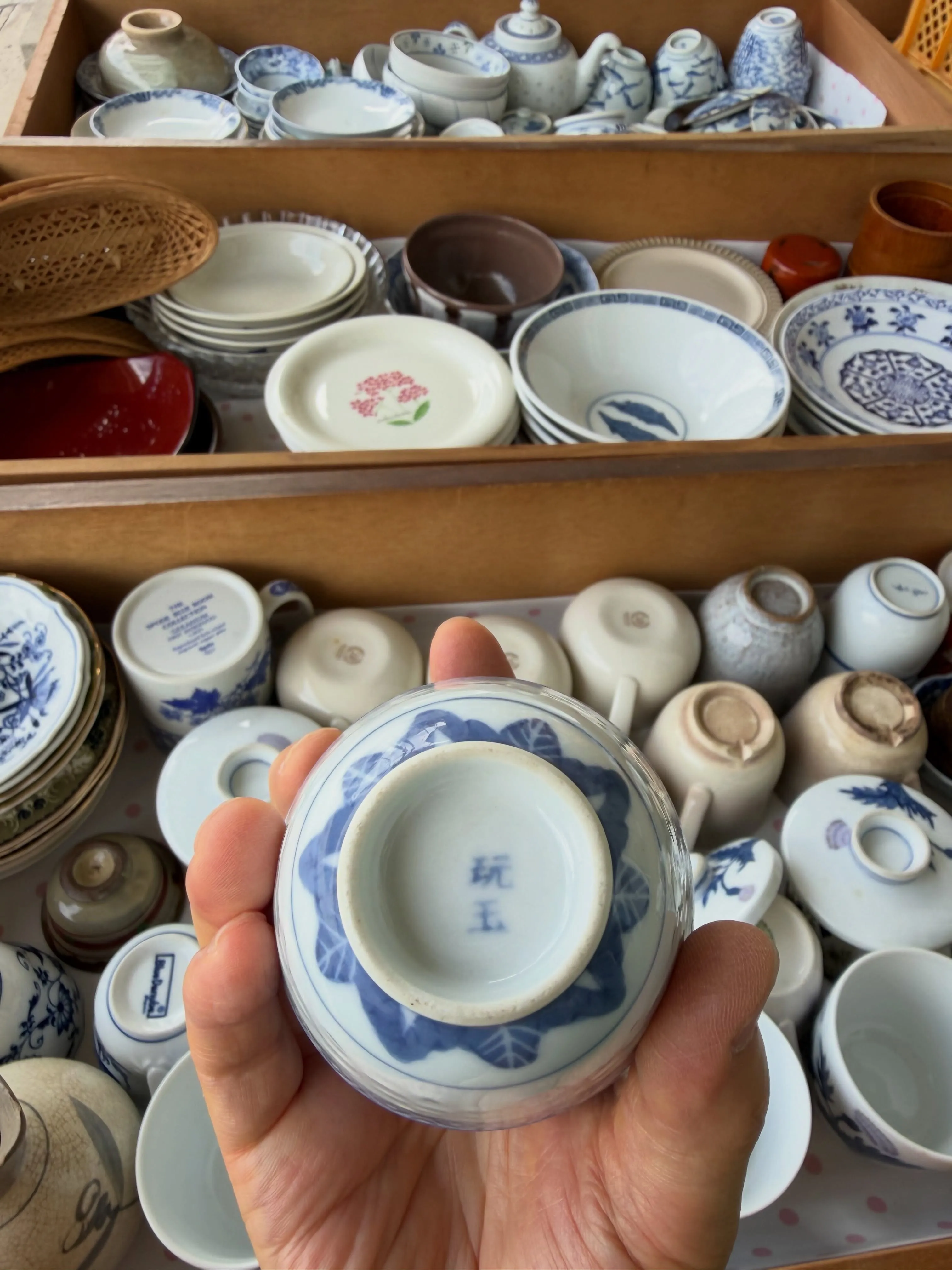 【兵庫県加古川市遺品整理不用品買取 食器 K18金具】