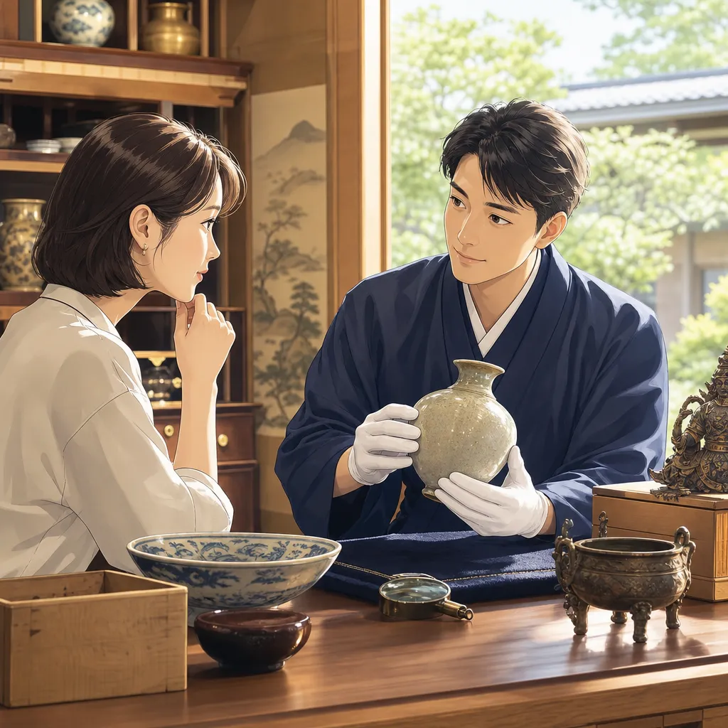 古美術のヒアリングで変わる丁寧な作業と専門知識