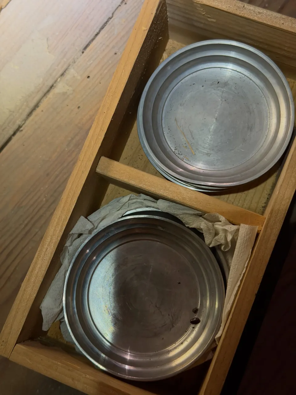 【神戸市 北区 遺品整理 不用品 買取 蔵出し 錫製 銘々皿...