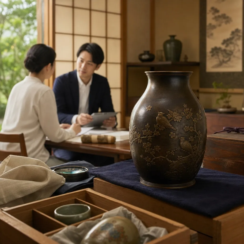 来歴を守るヒアリングと古美術の丁寧な作業